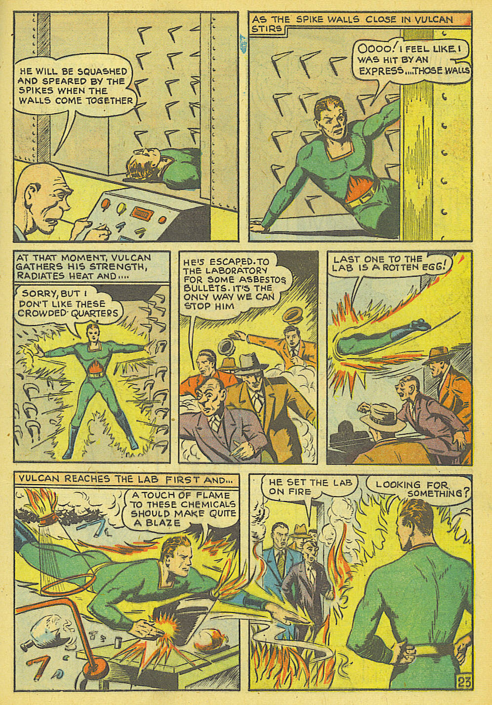 Read online Super-Mystery Comics comic -  Issue #7 - 25
