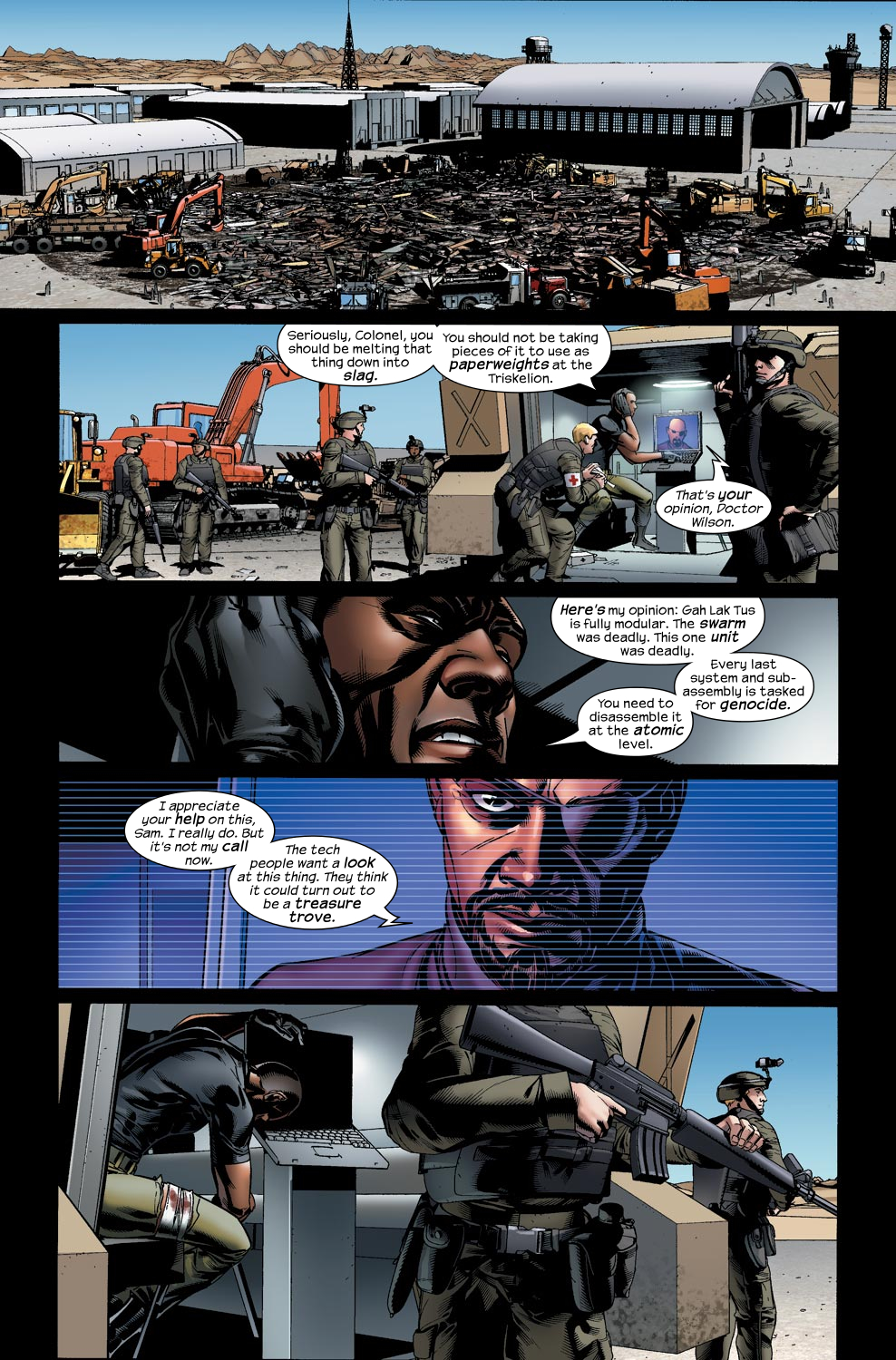 Read online Ultimate Vision comic -  Issue #5 - 22