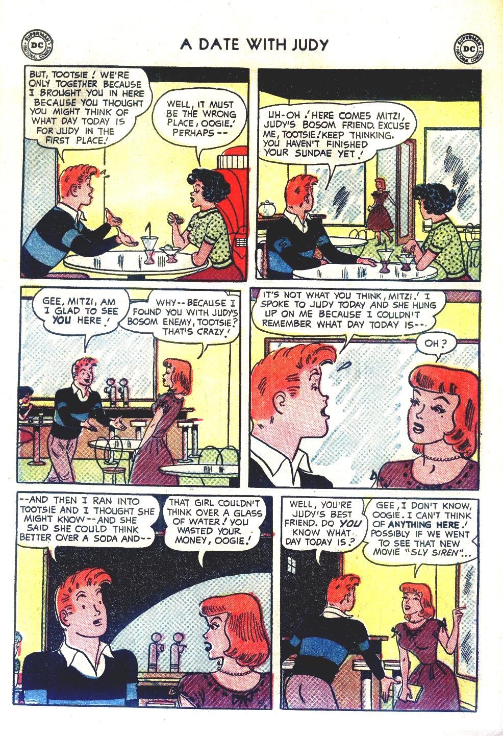 Read online A Date with Judy comic -  Issue #41 - 40