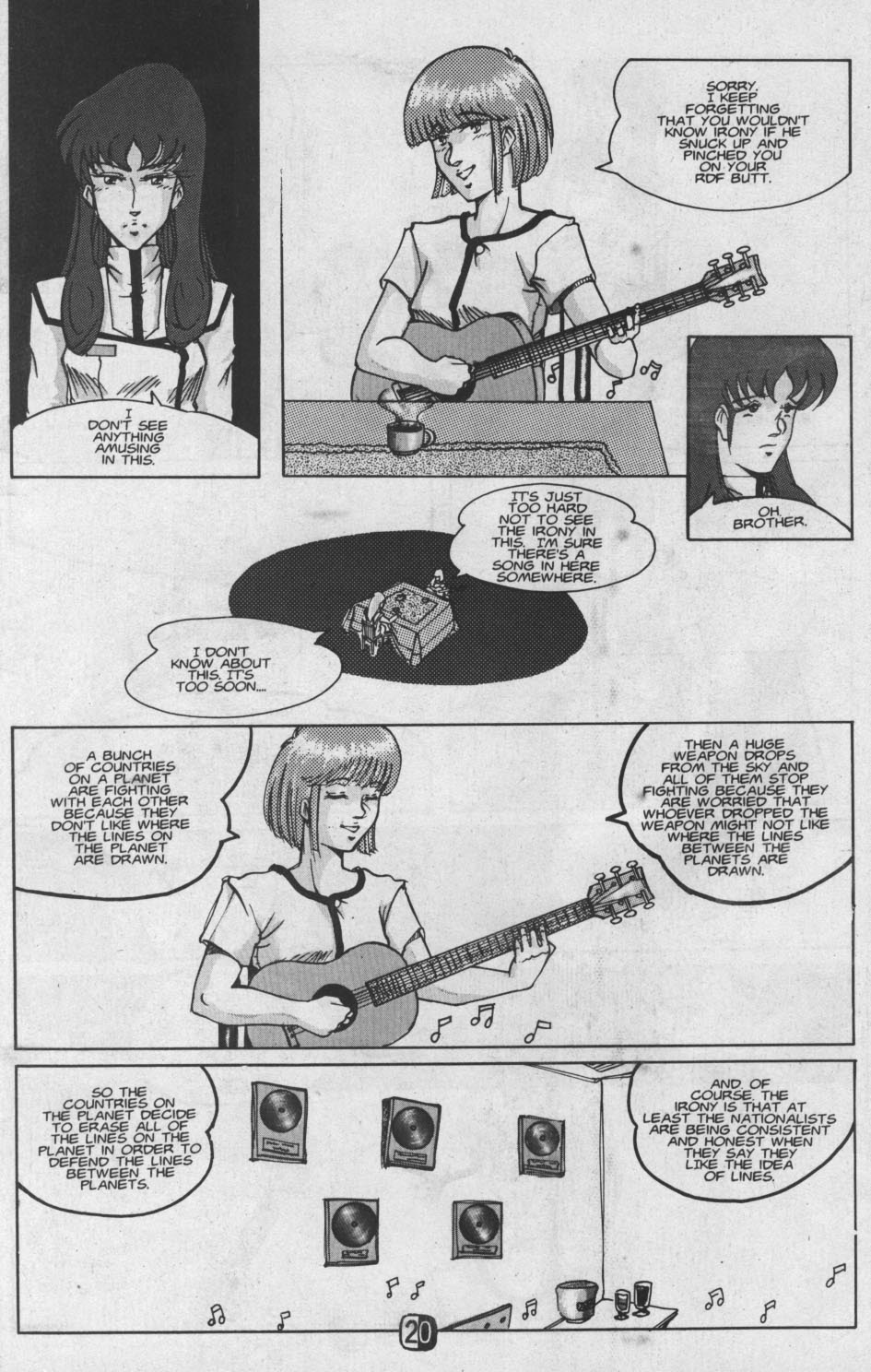 Read online Robotech Academy Blues comic -  Issue #3 - 22