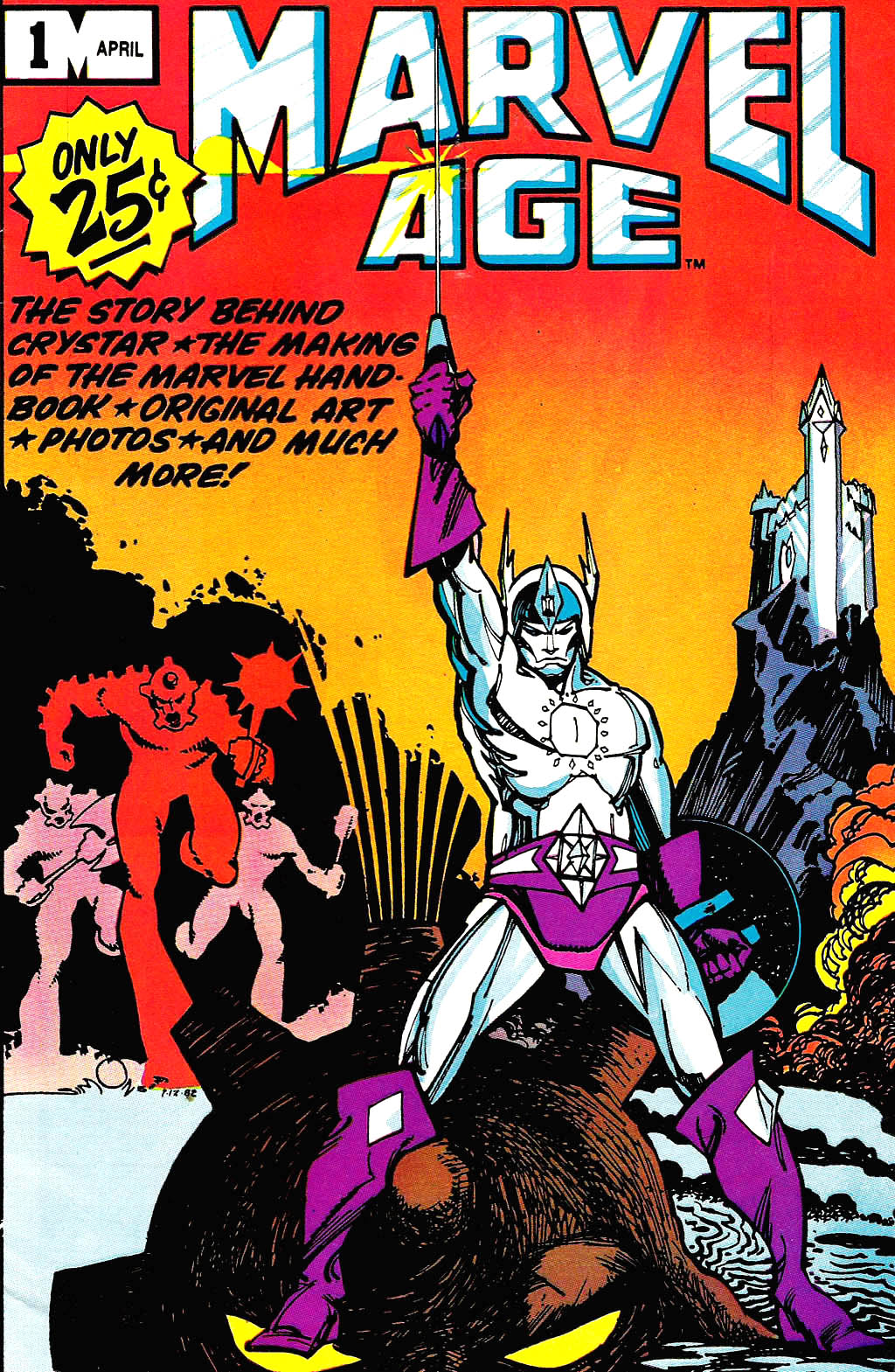 Read online Marvel Age comic -  Issue #1 - 1