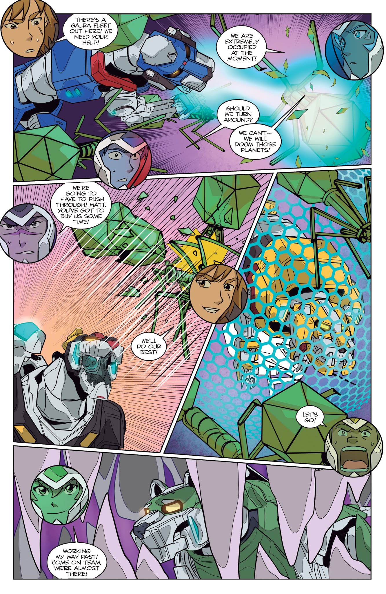 Read online Voltron Legendary Defender (2018) comic -  Issue #5 - 14