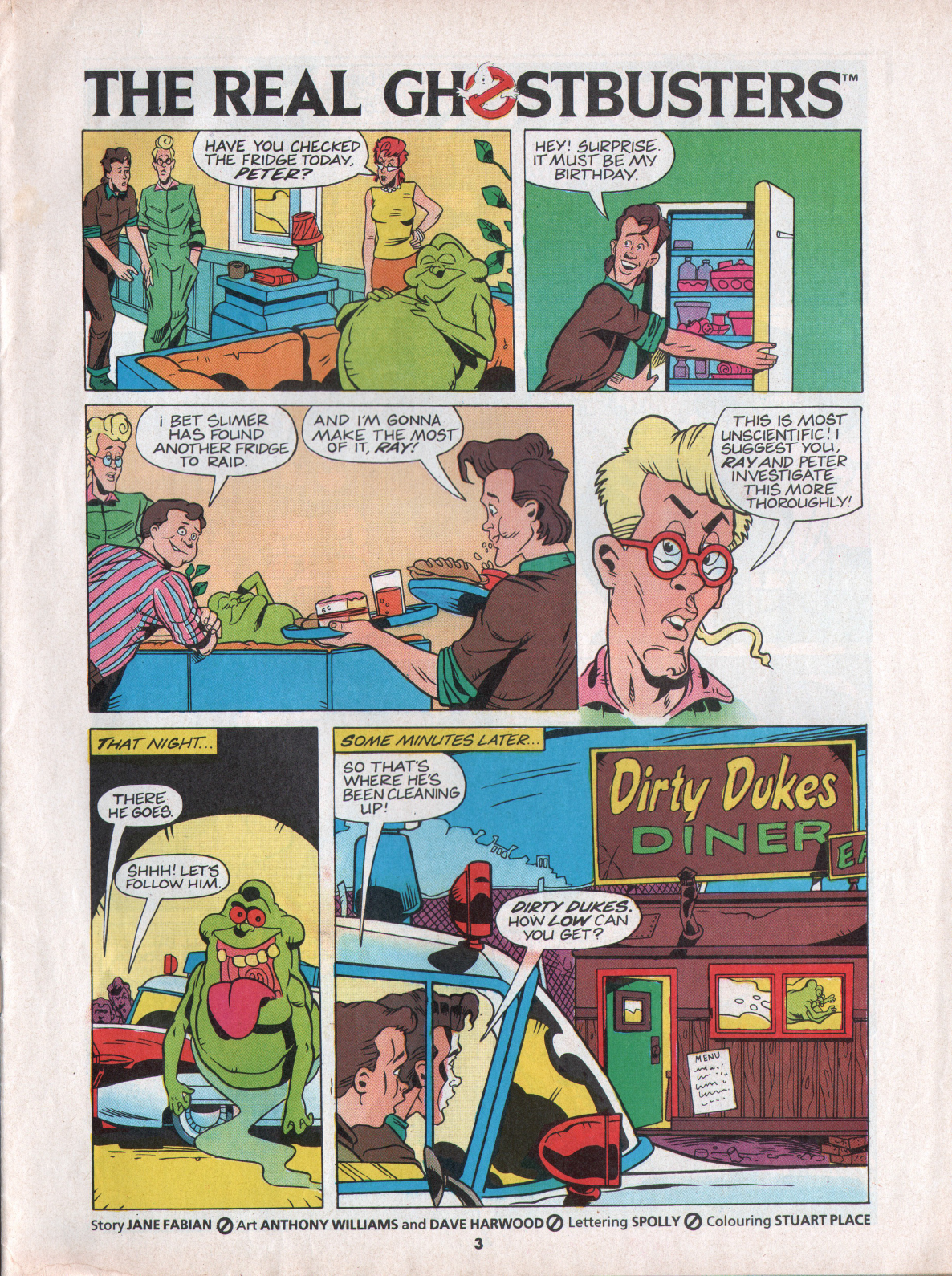 Read online The Real Ghostbusters comic -  Issue #77 - 3