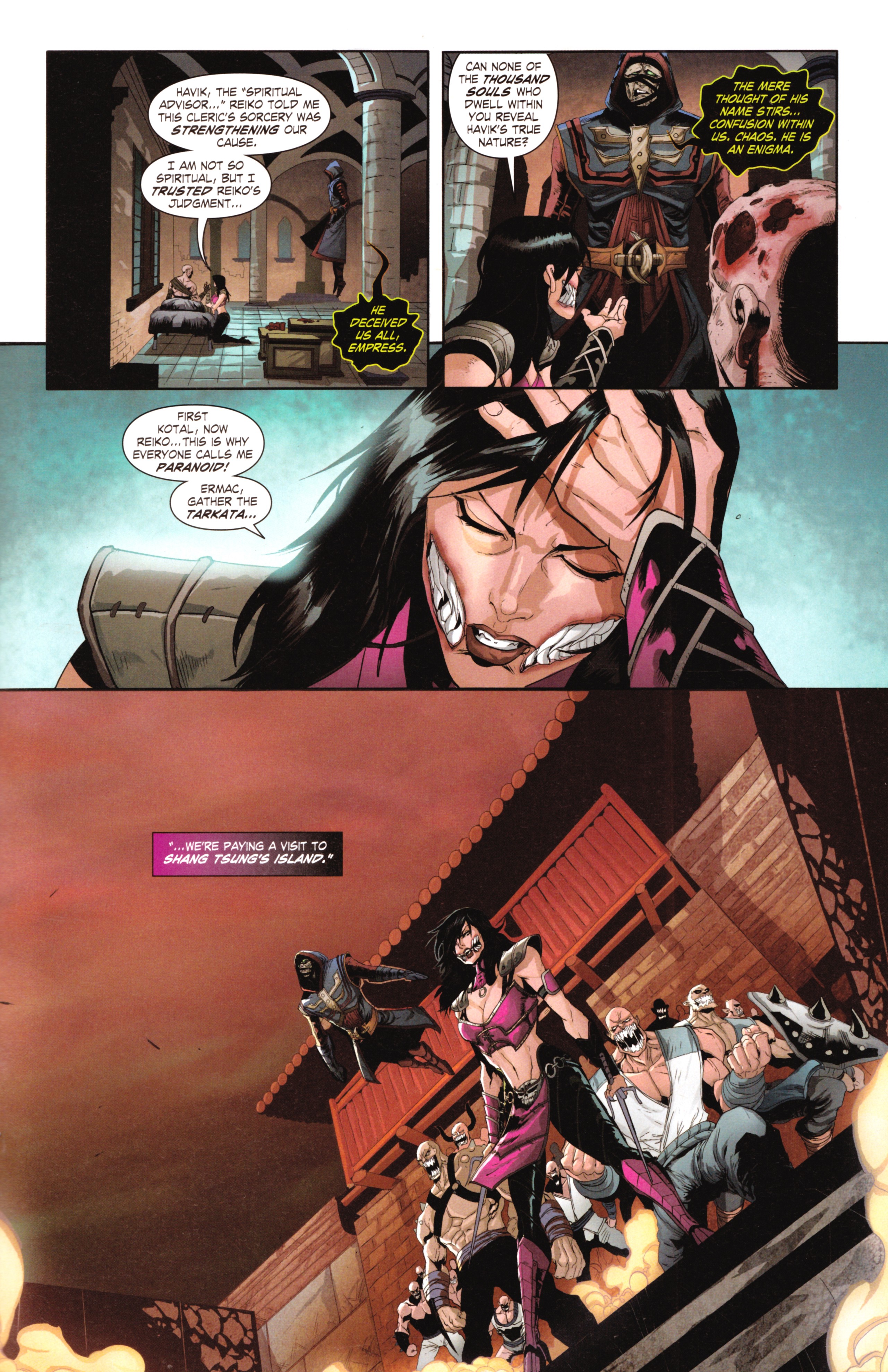 Read online Mortal Kombat X [II] comic -  Issue #7 - 29