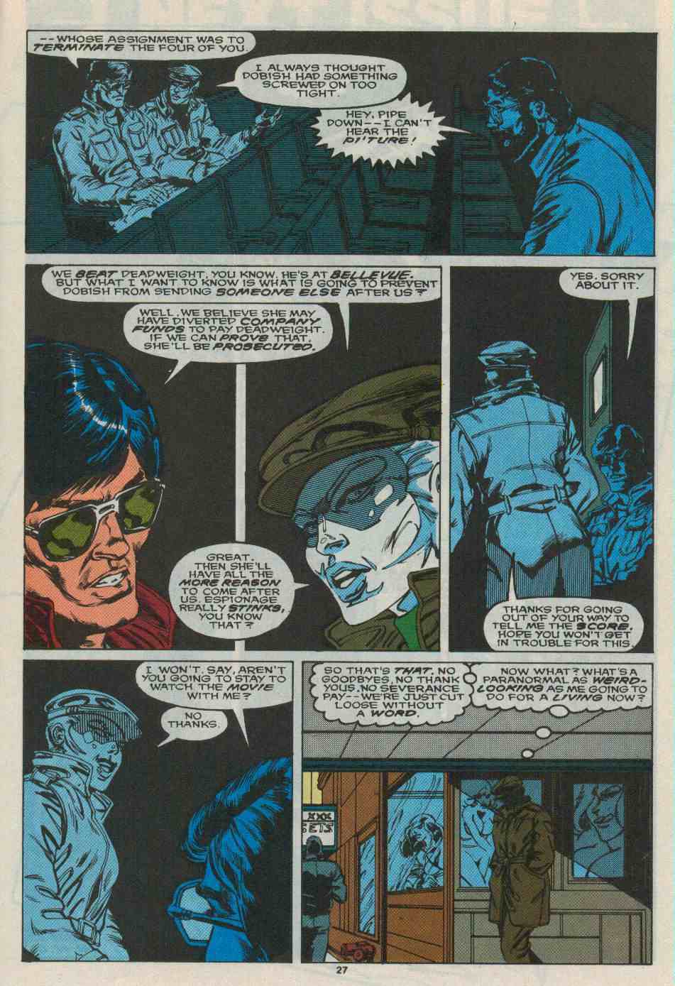 Read online D.P.7 comic -  Issue #29 - 28