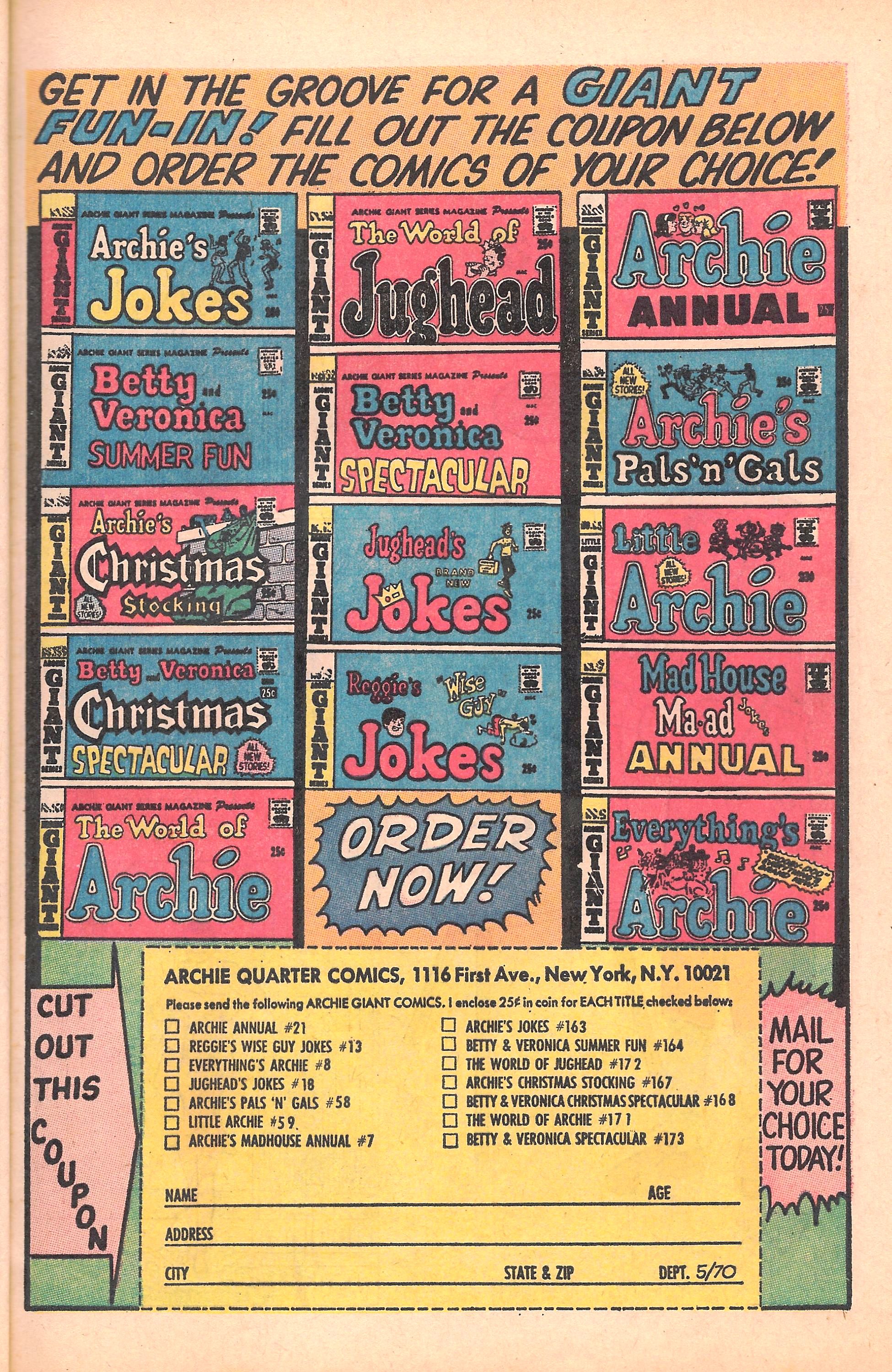 Read online The Adventures of Little Archie comic -  Issue #59 - 55