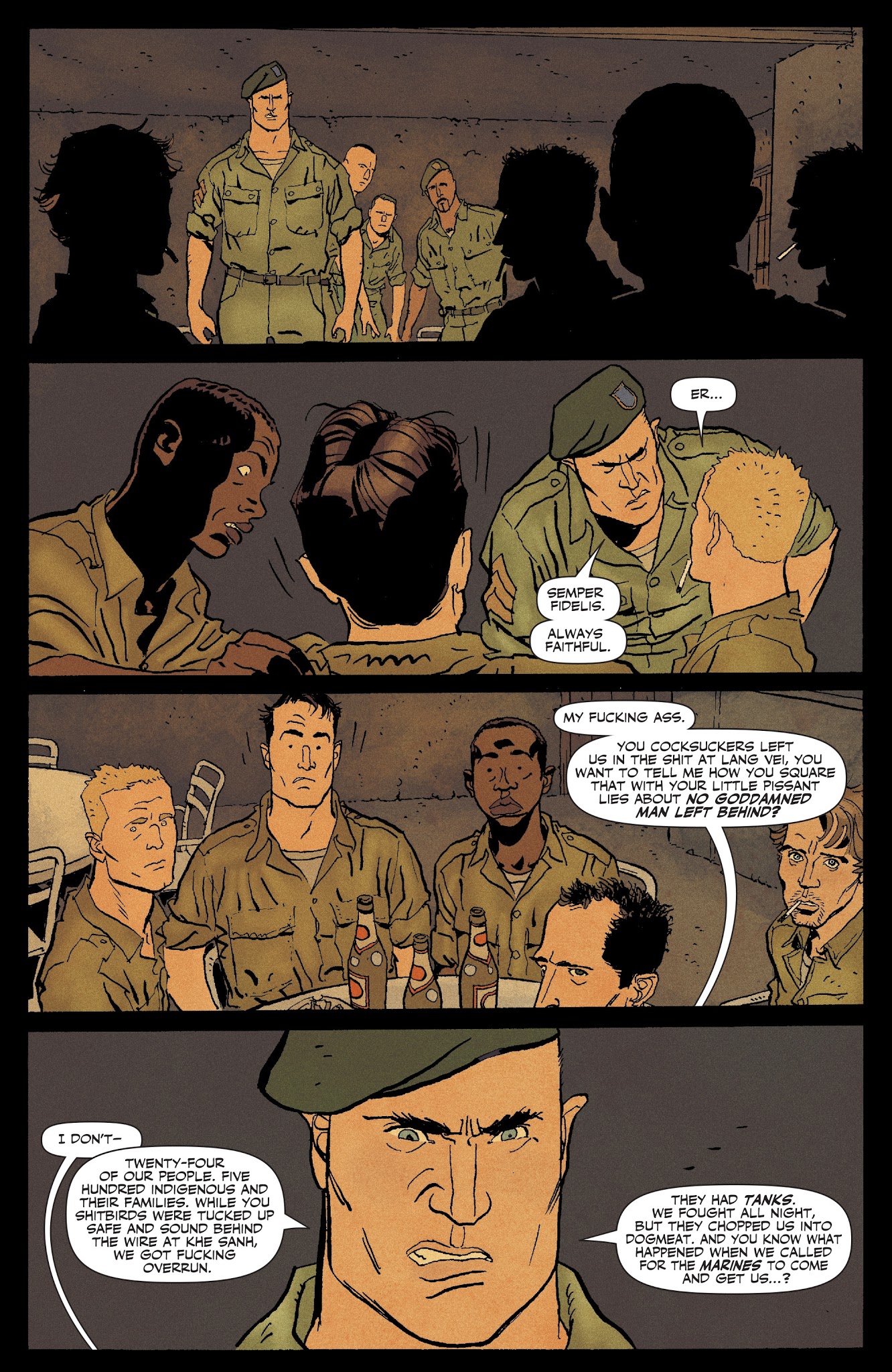 Read online Punisher MAX: The Platoon comic -  Issue #4 - 15