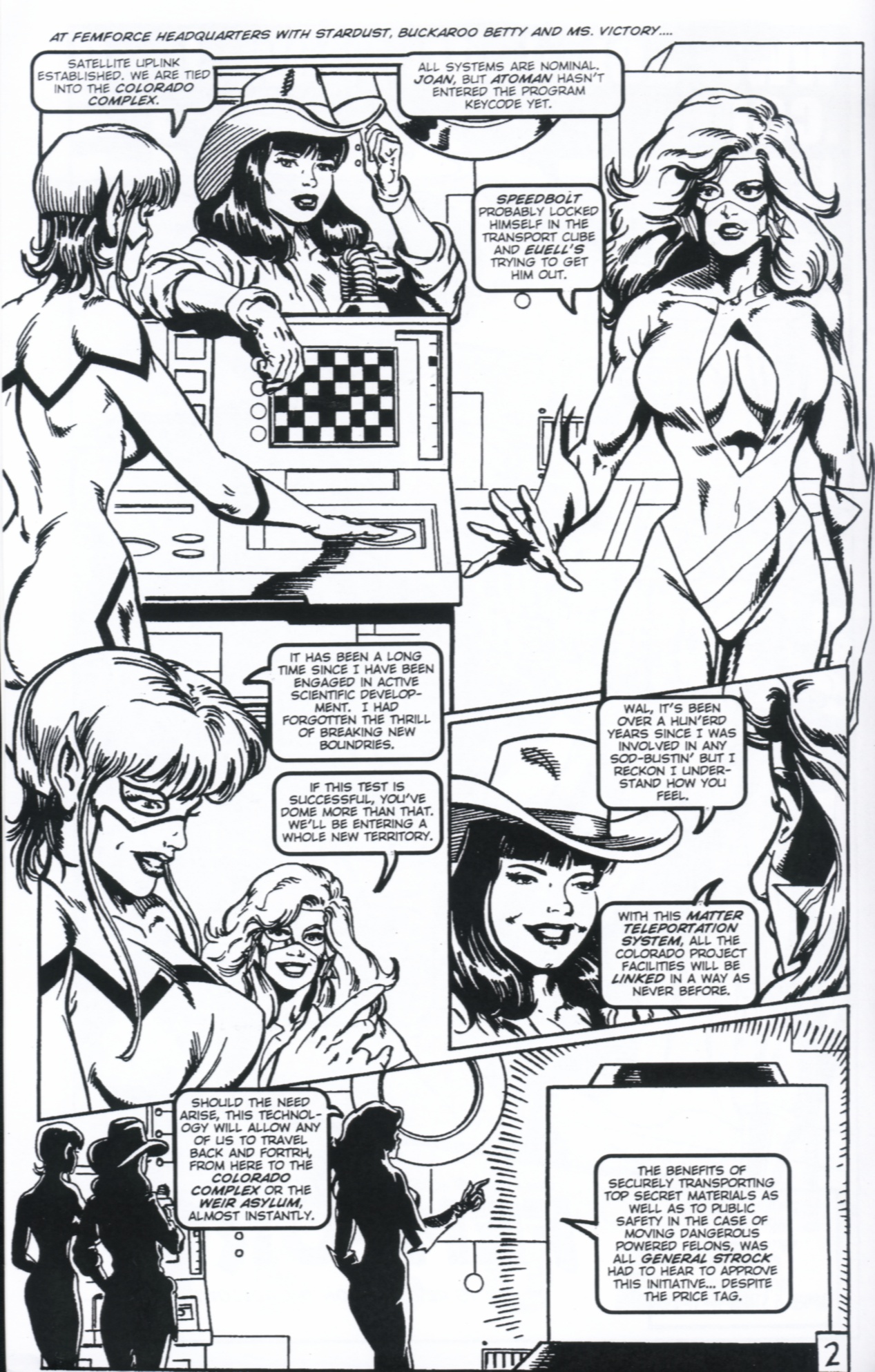 Read online Femforce comic -  Issue #130 - 4