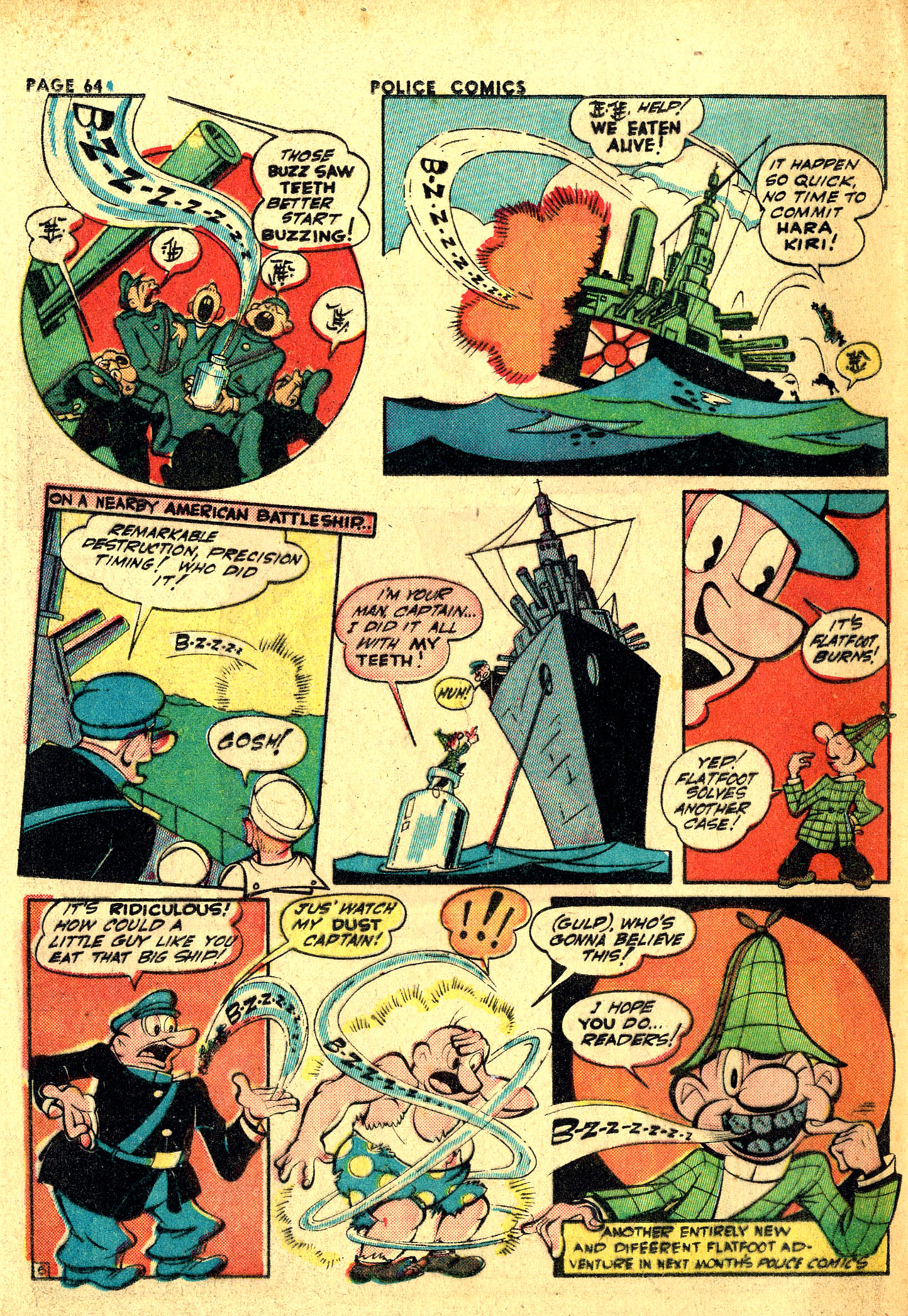Read online Police Comics comic -  Issue #22 - 66
