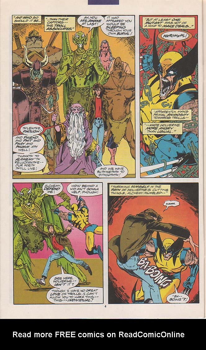 Read online Excalibur (1988) comic -  Issue #58 - 5