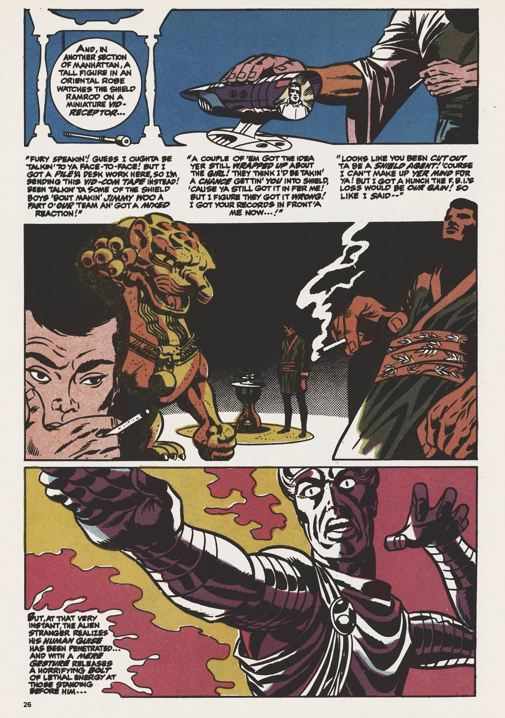 Read online Captain Britain (1976) comic -  Issue #20 - 26