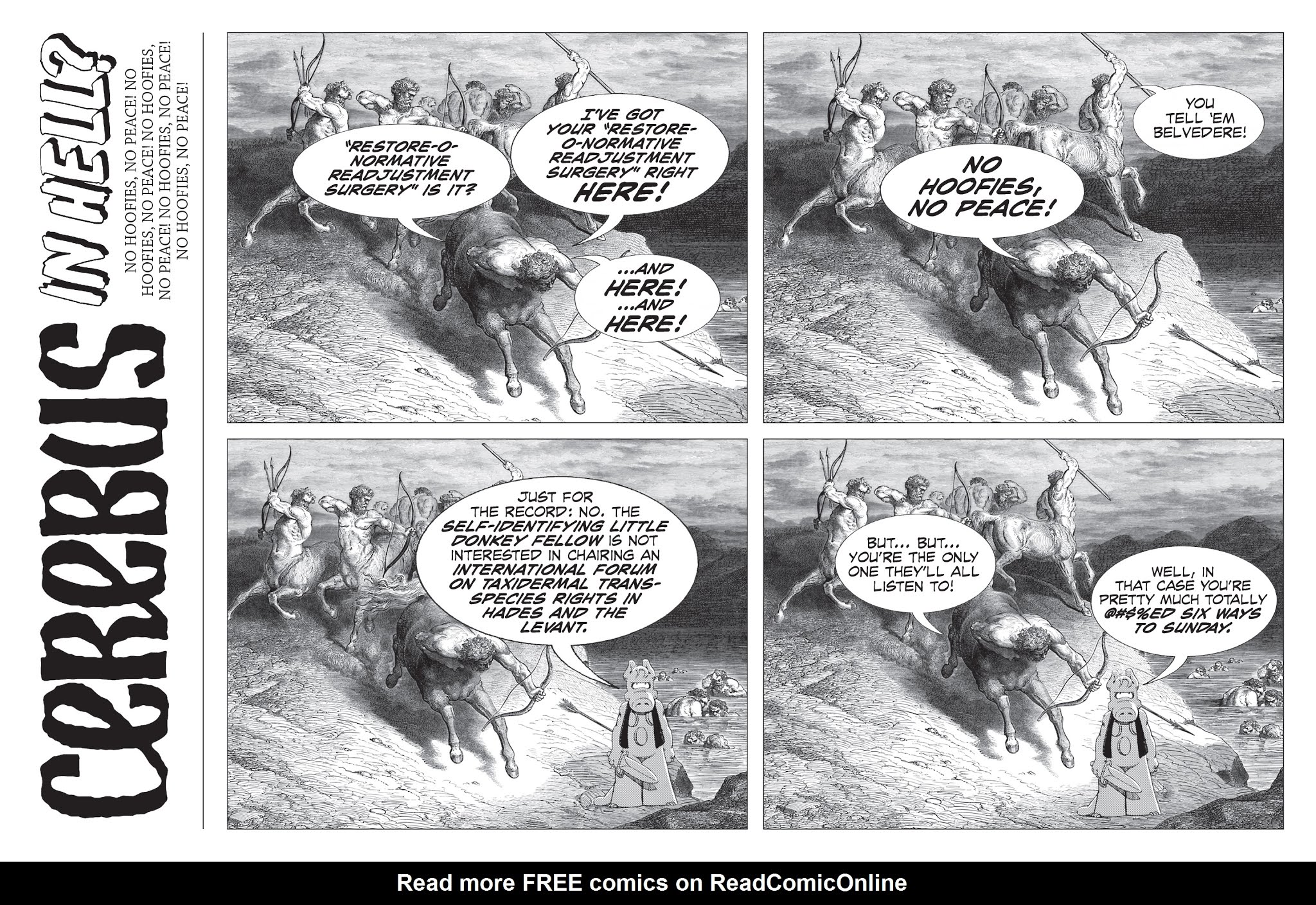 Read online Cerebus in Hell? comic -  Issue #3 - 8