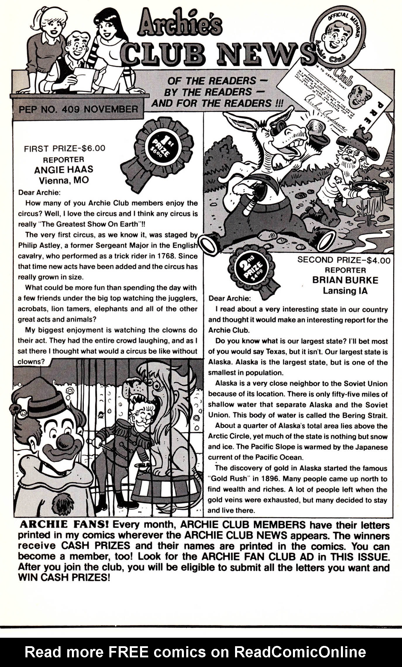 Read online Pep Comics comic -  Issue #409 - 34