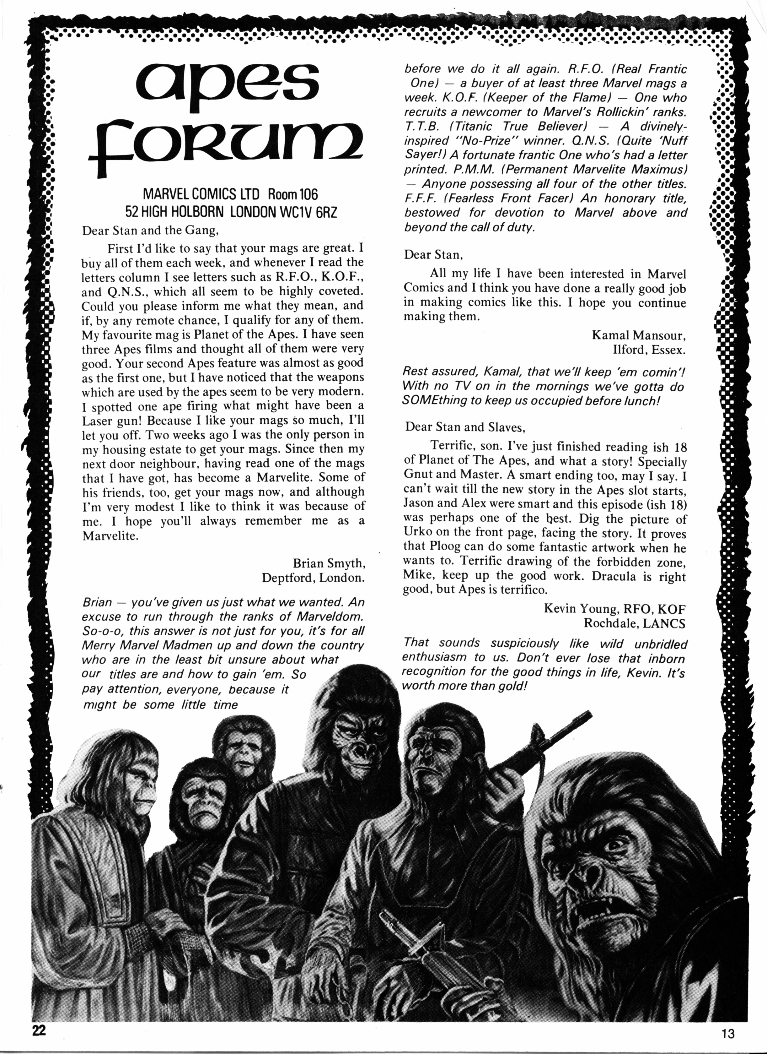 Read online Planet of the Apes (1974) comic -  Issue #33 - 13