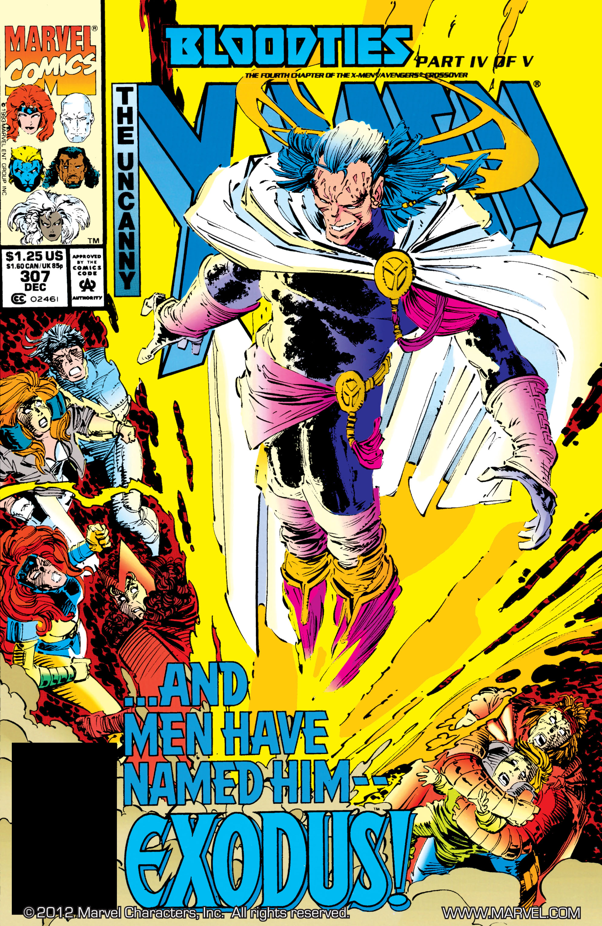 Read online Uncanny X-Men (1963) comic -  Issue #307 - 1