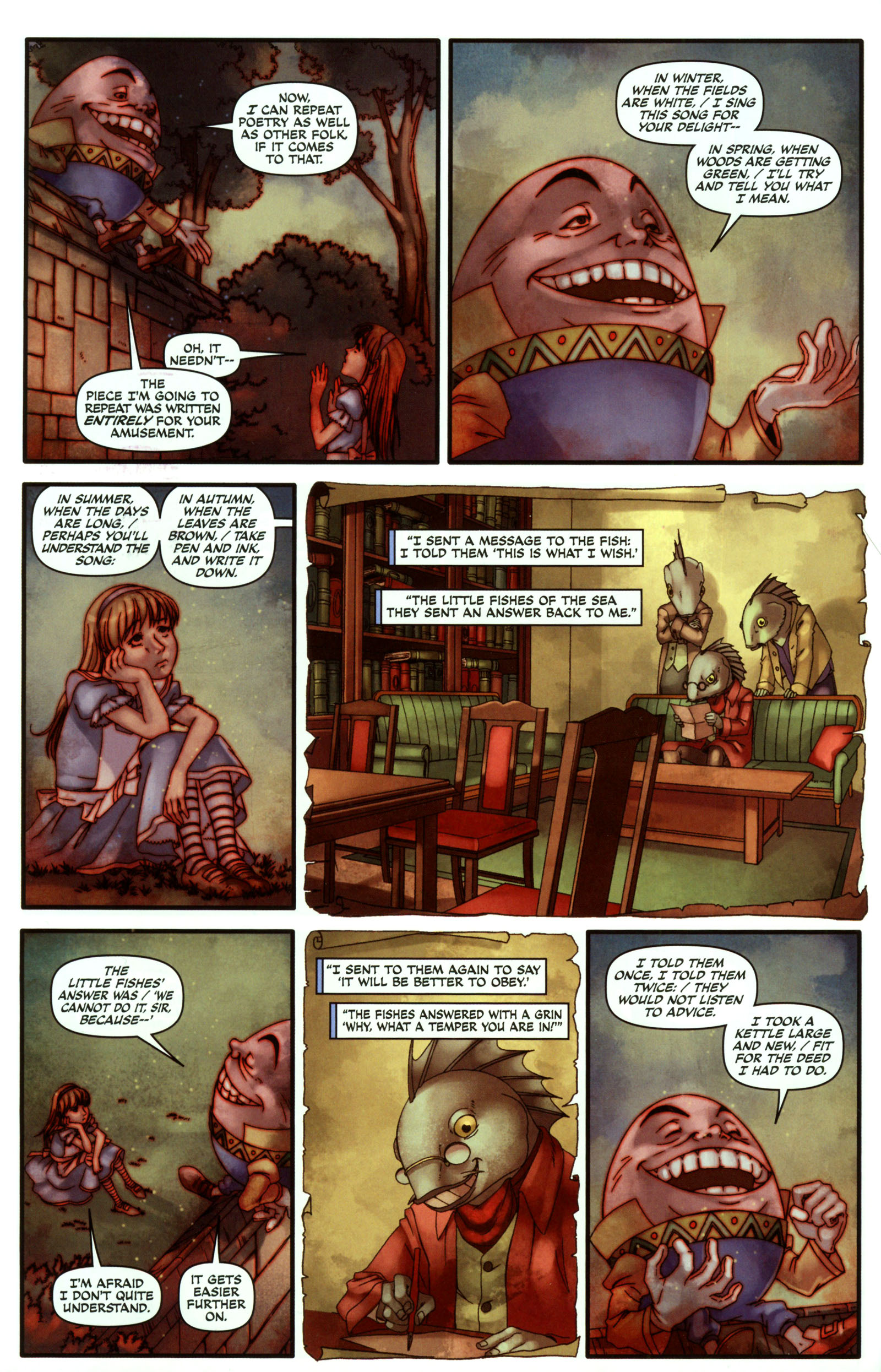 Read online The Complete Alice in Wonderland comic -  Issue #4 - 8