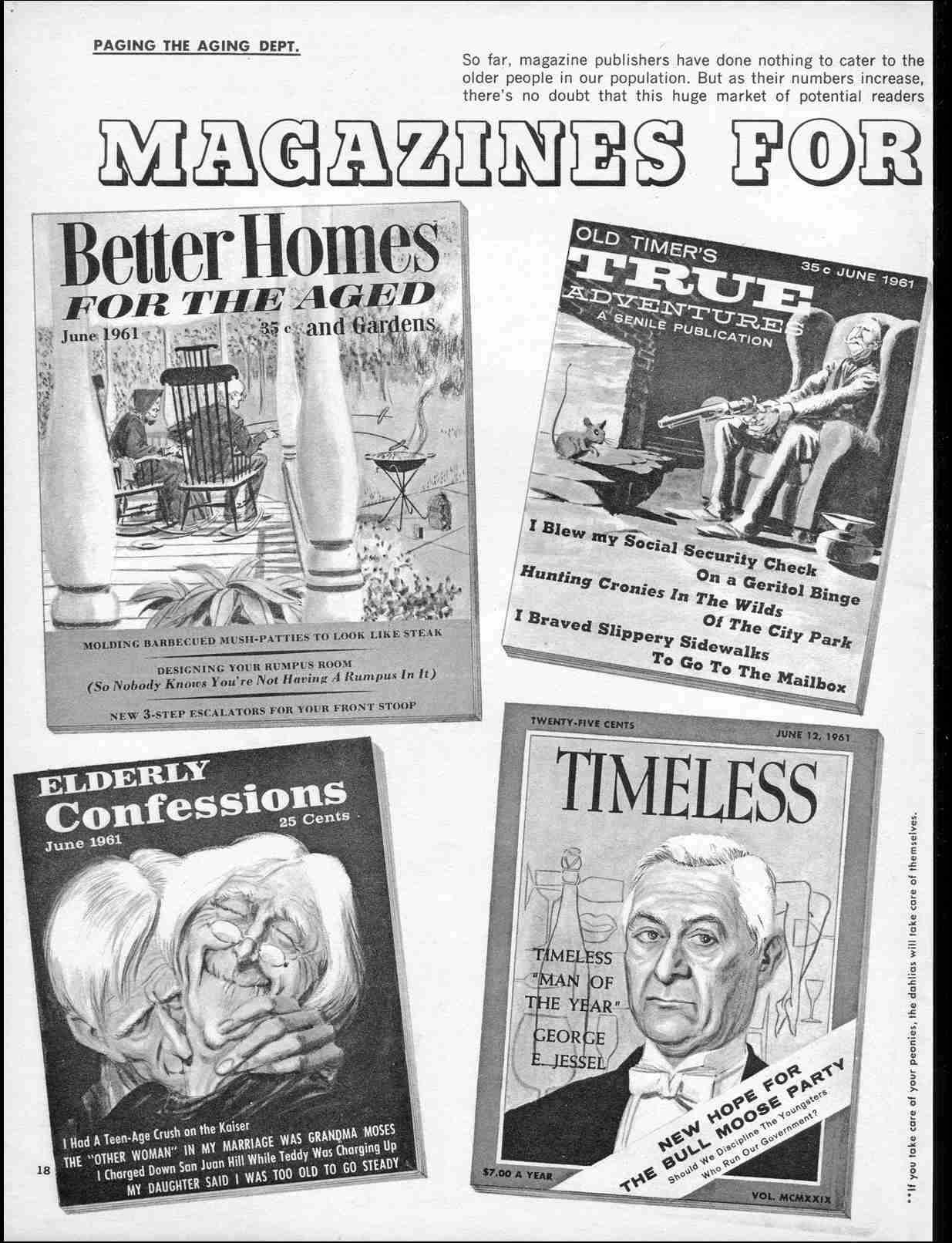 Read online MAD comic -  Issue #63 - 20