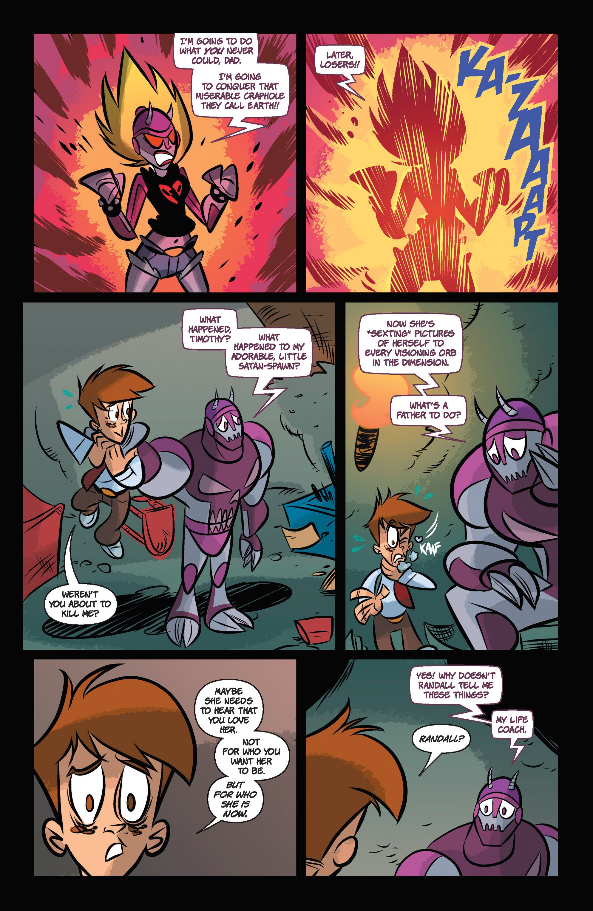 Read online Super Human Resources comic -  Issue #4 - 3