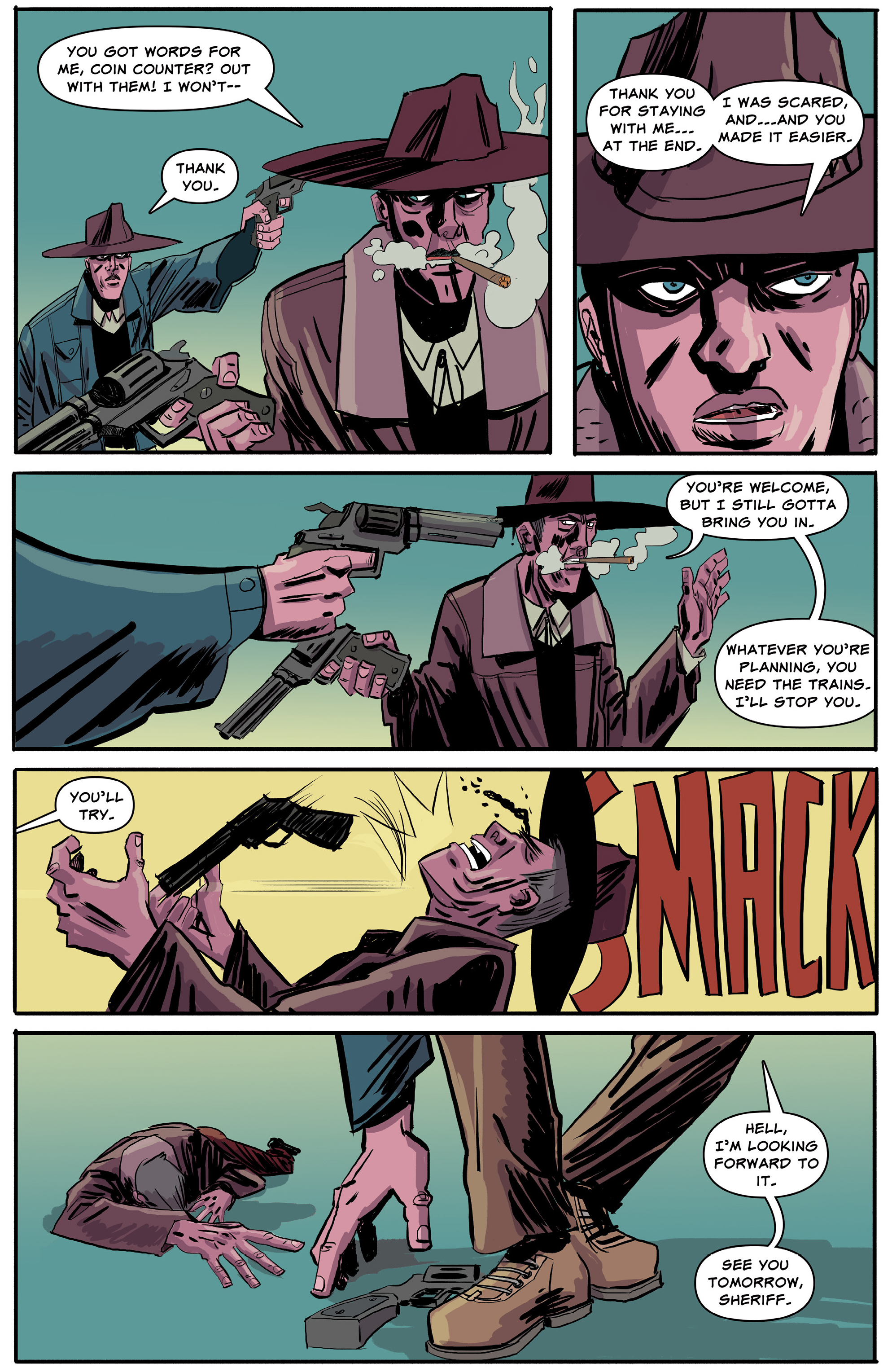 Read online Heavenly Blues comic -  Issue #5 - 23