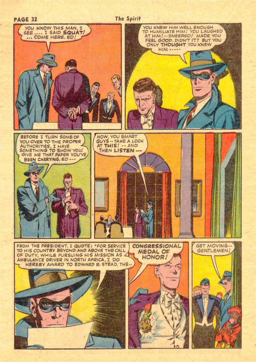 Read online The Spirit (1944) comic -  Issue #3 - 34