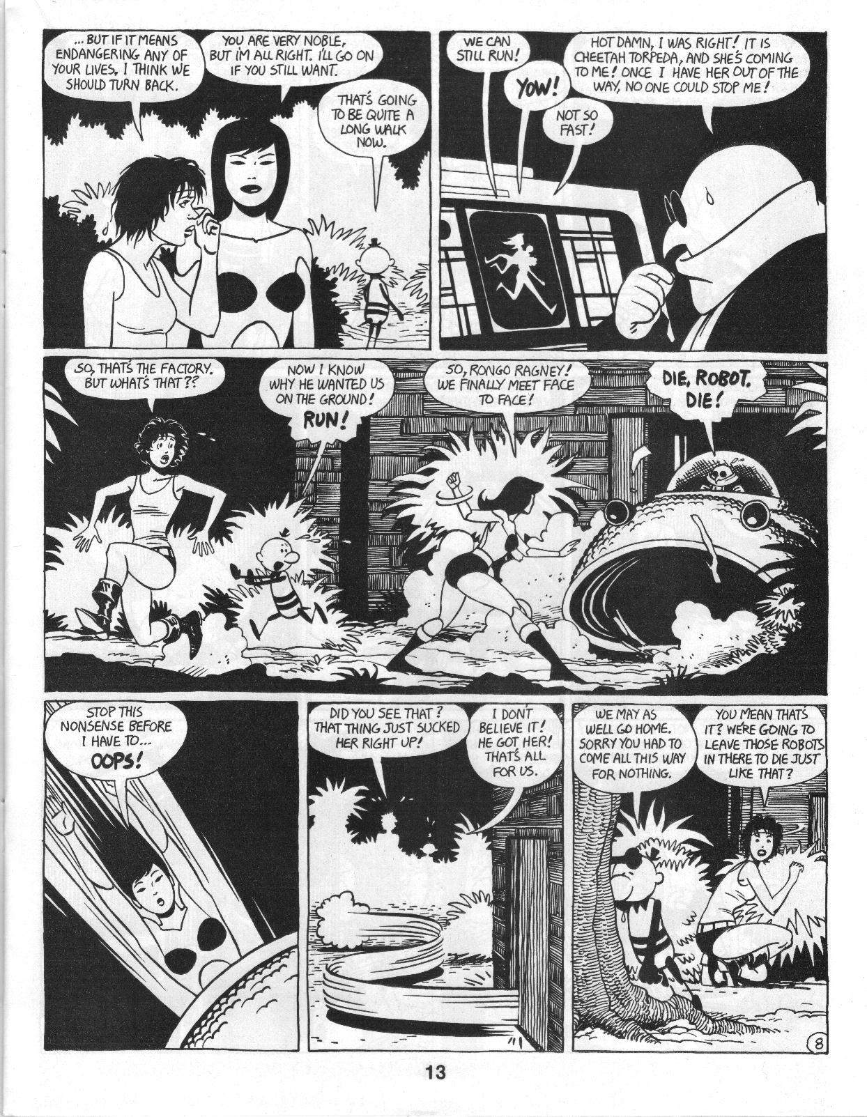 Read online Love and Rockets (1982) comic -  Issue #12 - 15