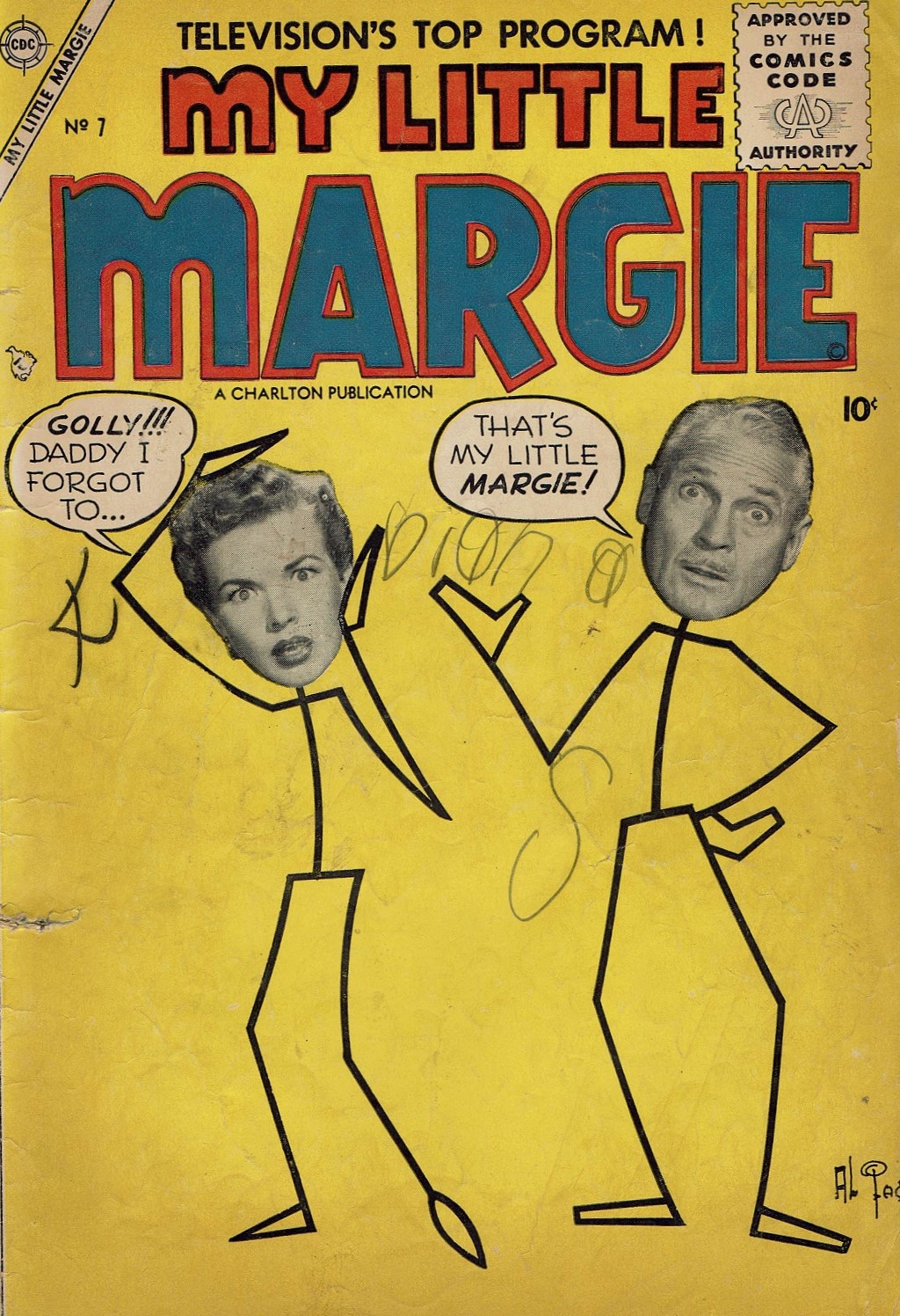 Read online My Little Margie (1954) comic -  Issue #7 - 2