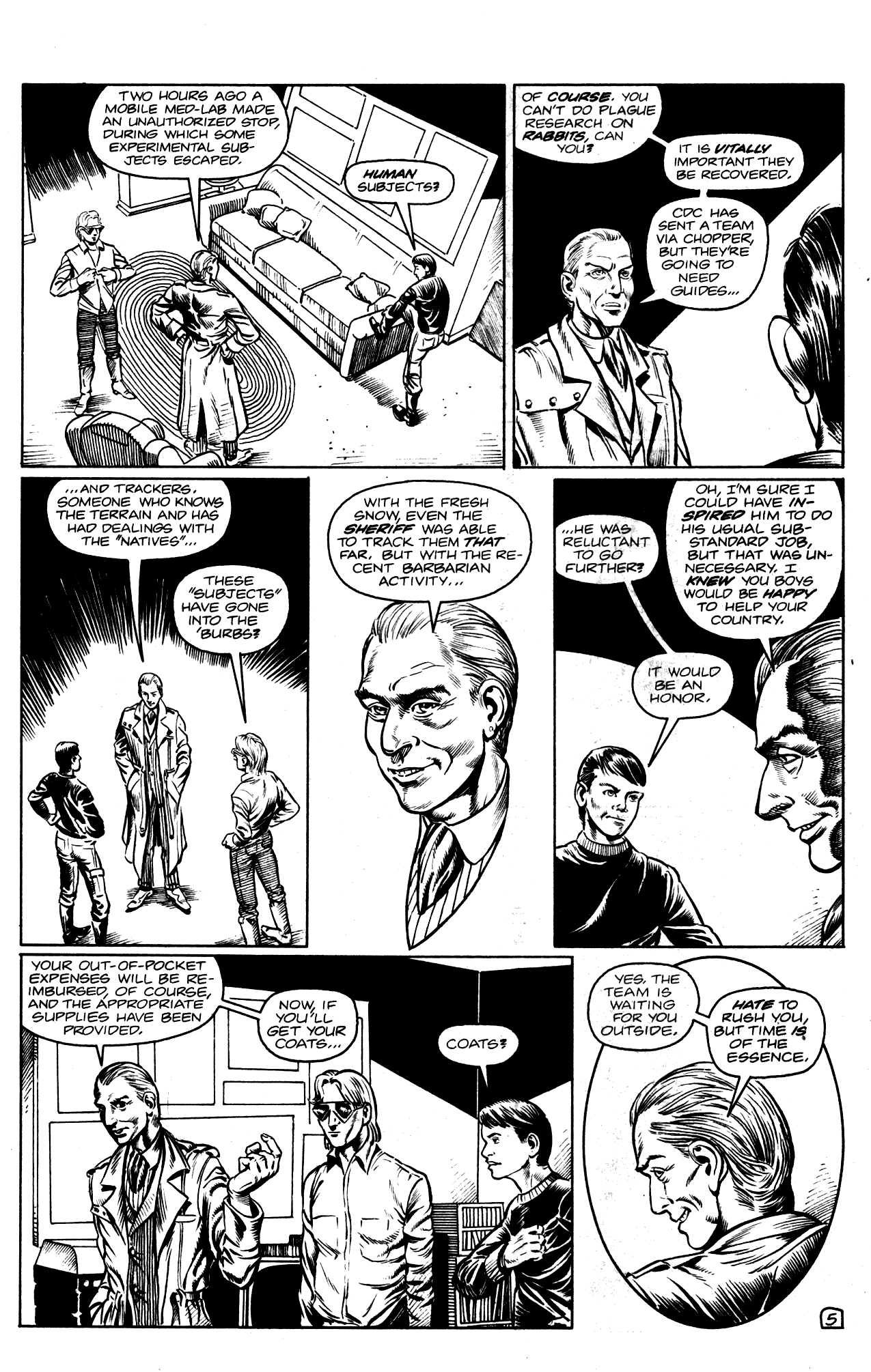 Read online Rovers comic -  Issue #6 - 7