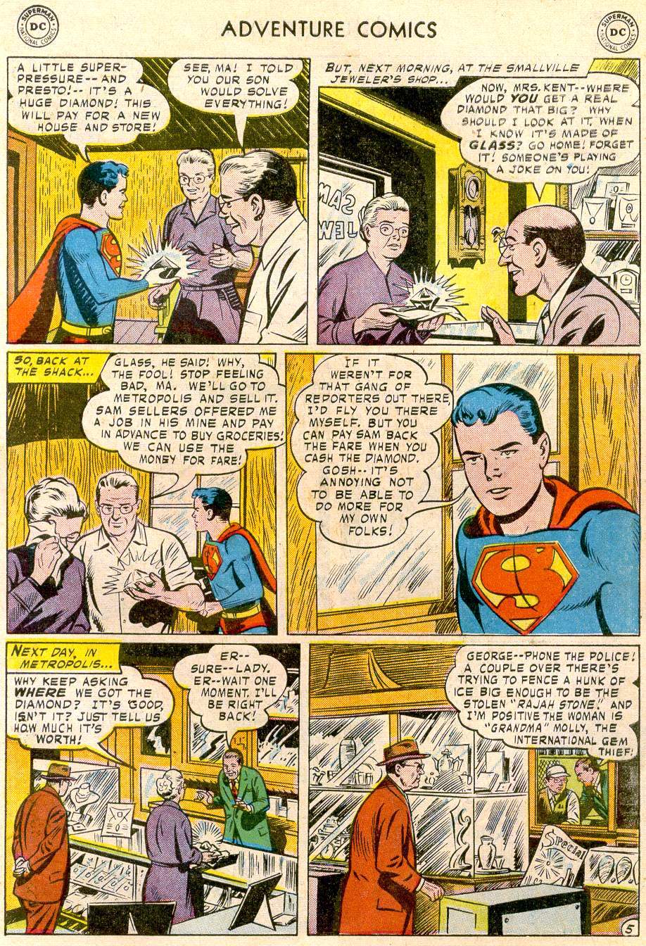 Read online Adventure Comics (1938) comic -  Issue #244 - 7