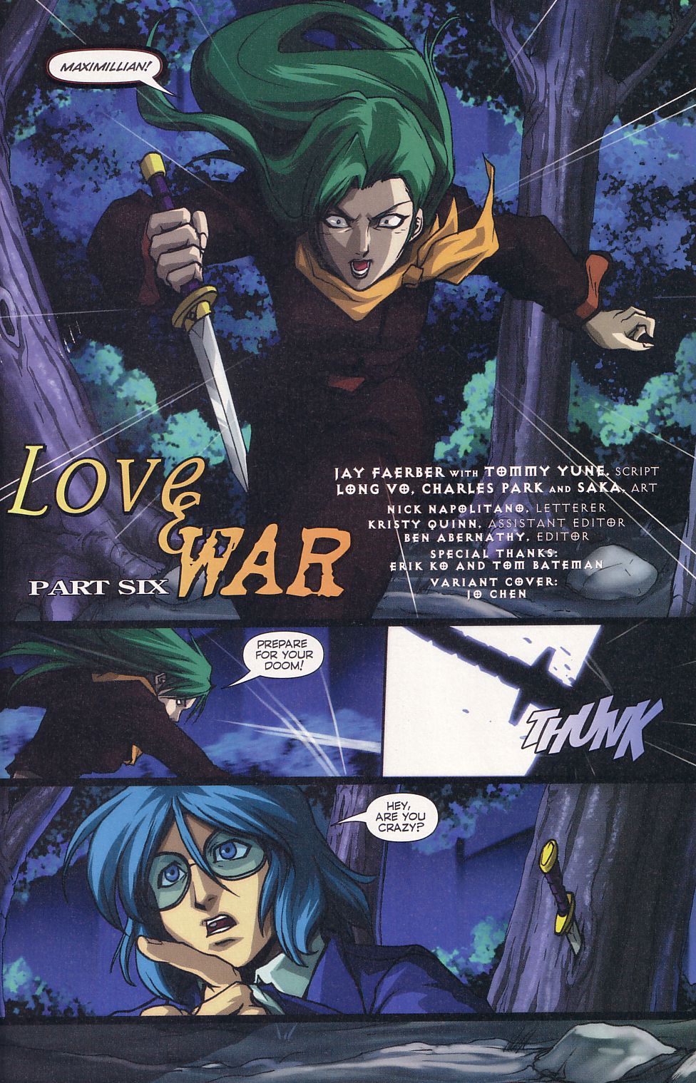 Read online Robotech: Love and War comic -  Issue #6 - 3
