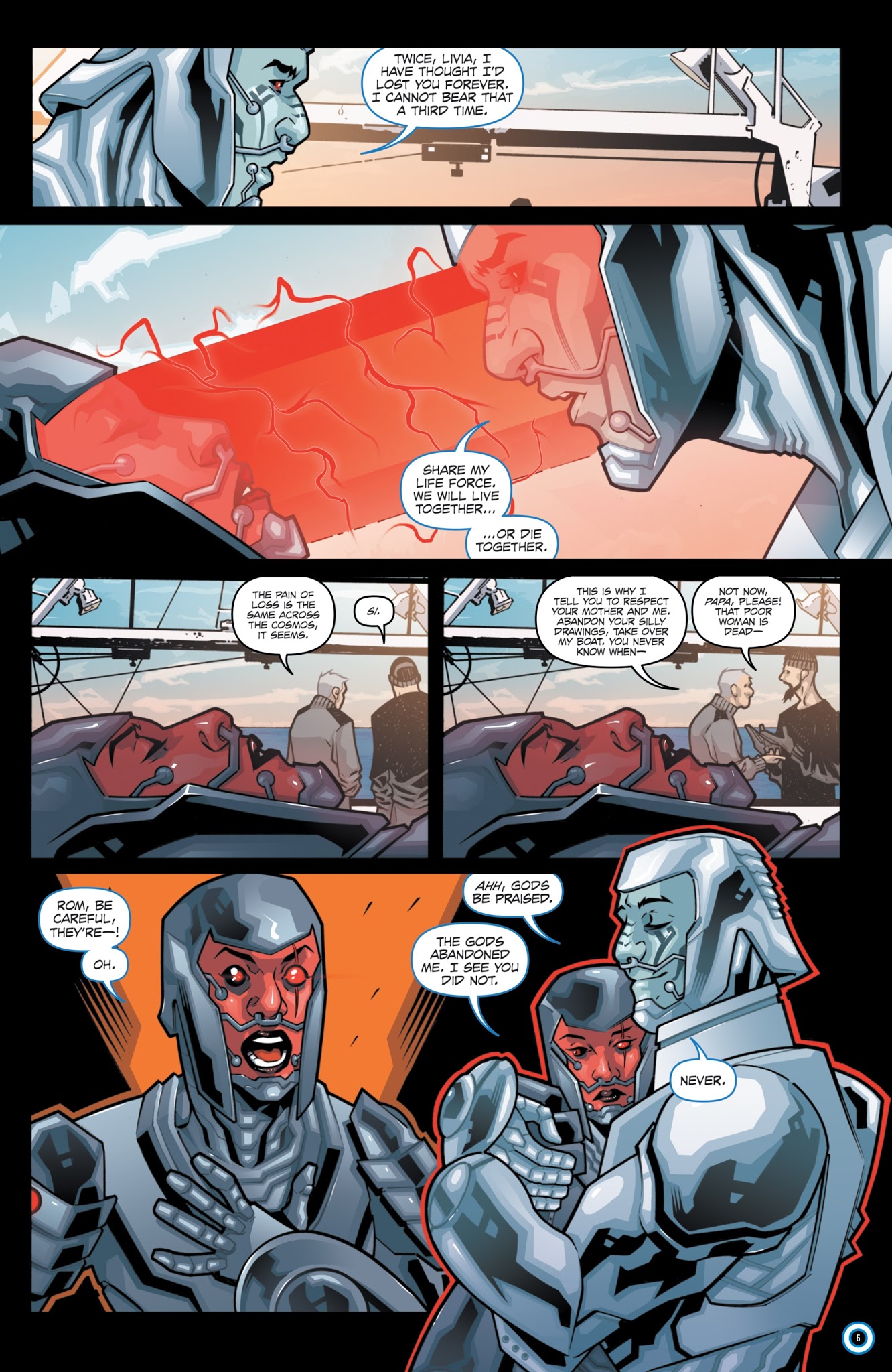 Read online ROM (2016) comic -  Issue #13 - 7