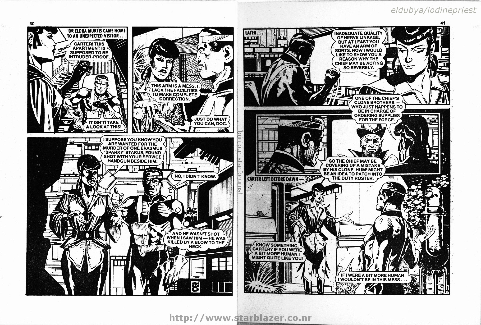 Read online Starblazer comic -  Issue #245 - 22