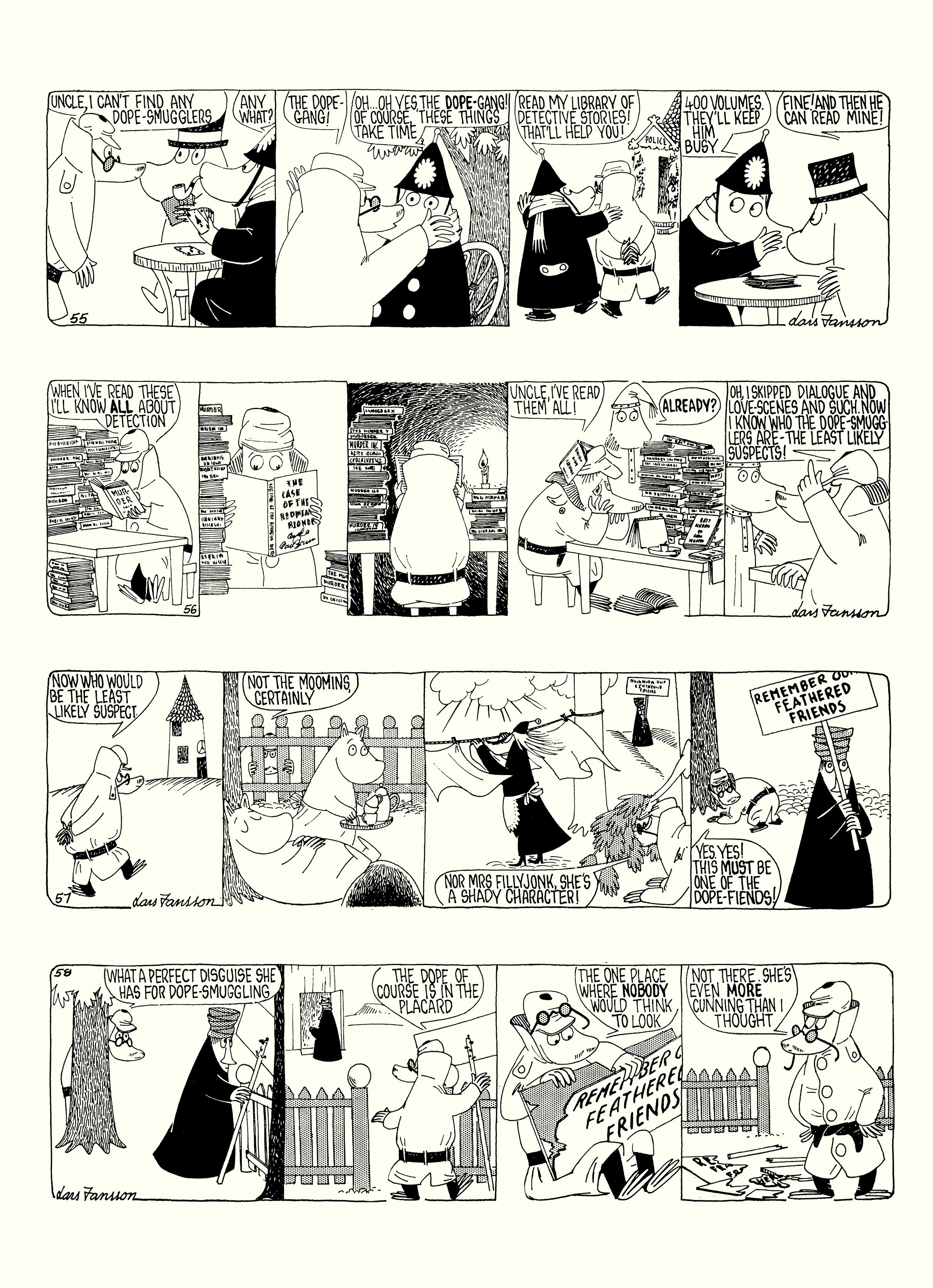 Read online Moomin: The Complete Lars Jansson Comic Strip comic -  Issue # TPB 8 - 85