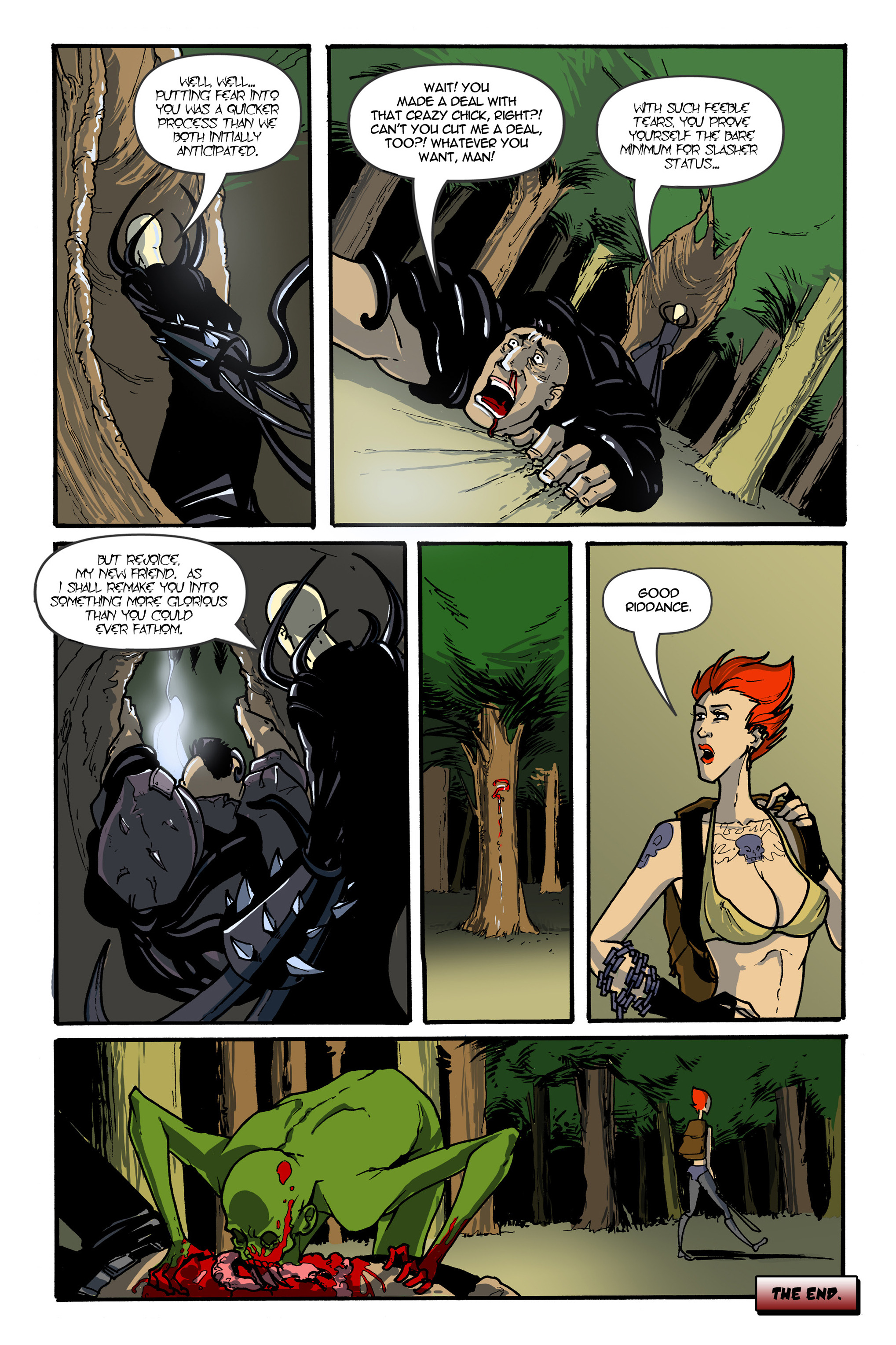 Read online Chaos Campus: Extra Credit comic -  Issue #6 - 28