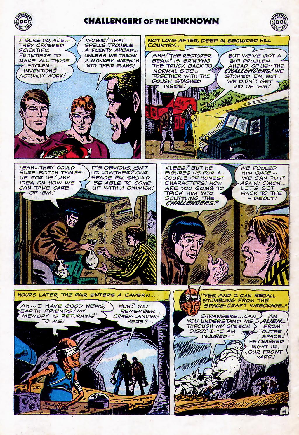 Challengers of the Unknown (1958) Issue #27 #27 - English 6