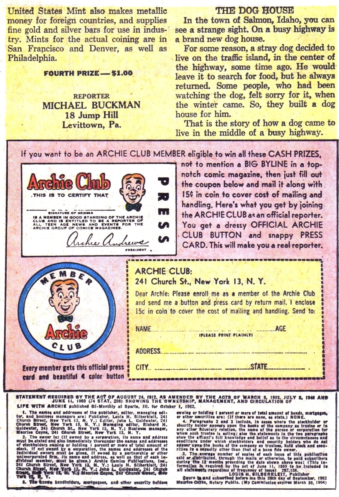 Read online Life With Archie (1958) comic -  Issue #19 - 27