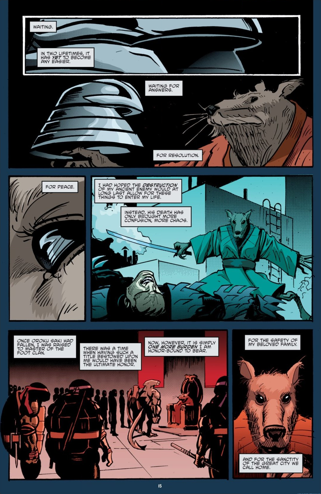 Read online Teenage Mutant Ninja Turtles: The IDW Collection comic -  Issue # TPB 7 (Part 1) - 15