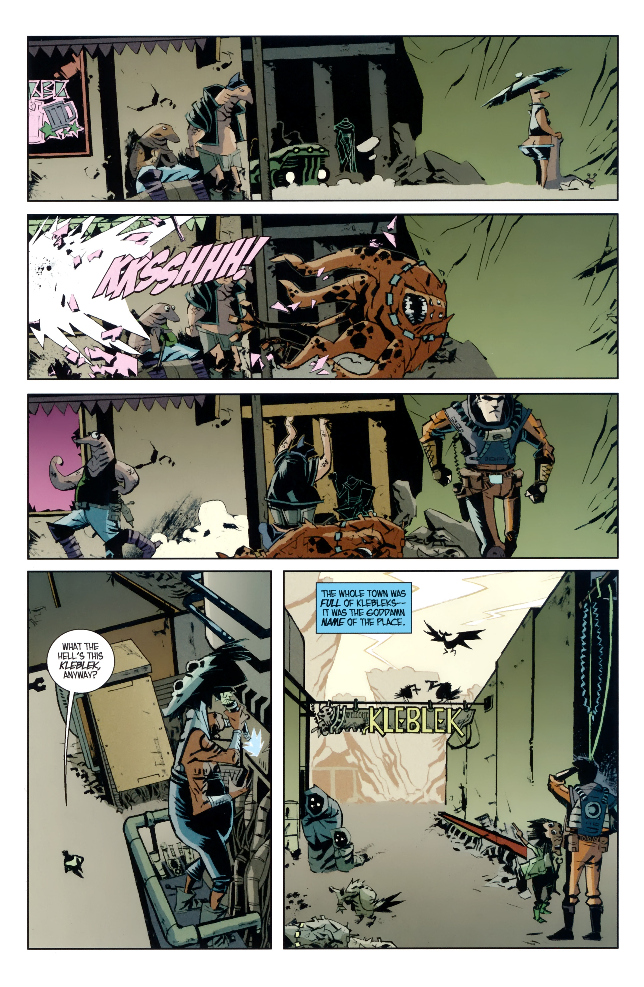 Read online Fear Agent comic -  Issue #29 - 33