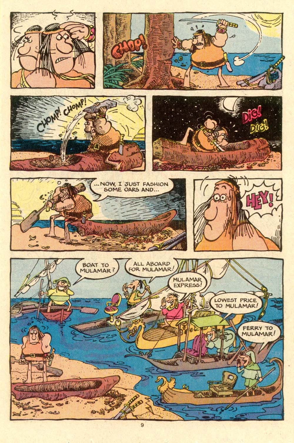 Read online Groo the Wanderer comic -  Issue #4 - 10