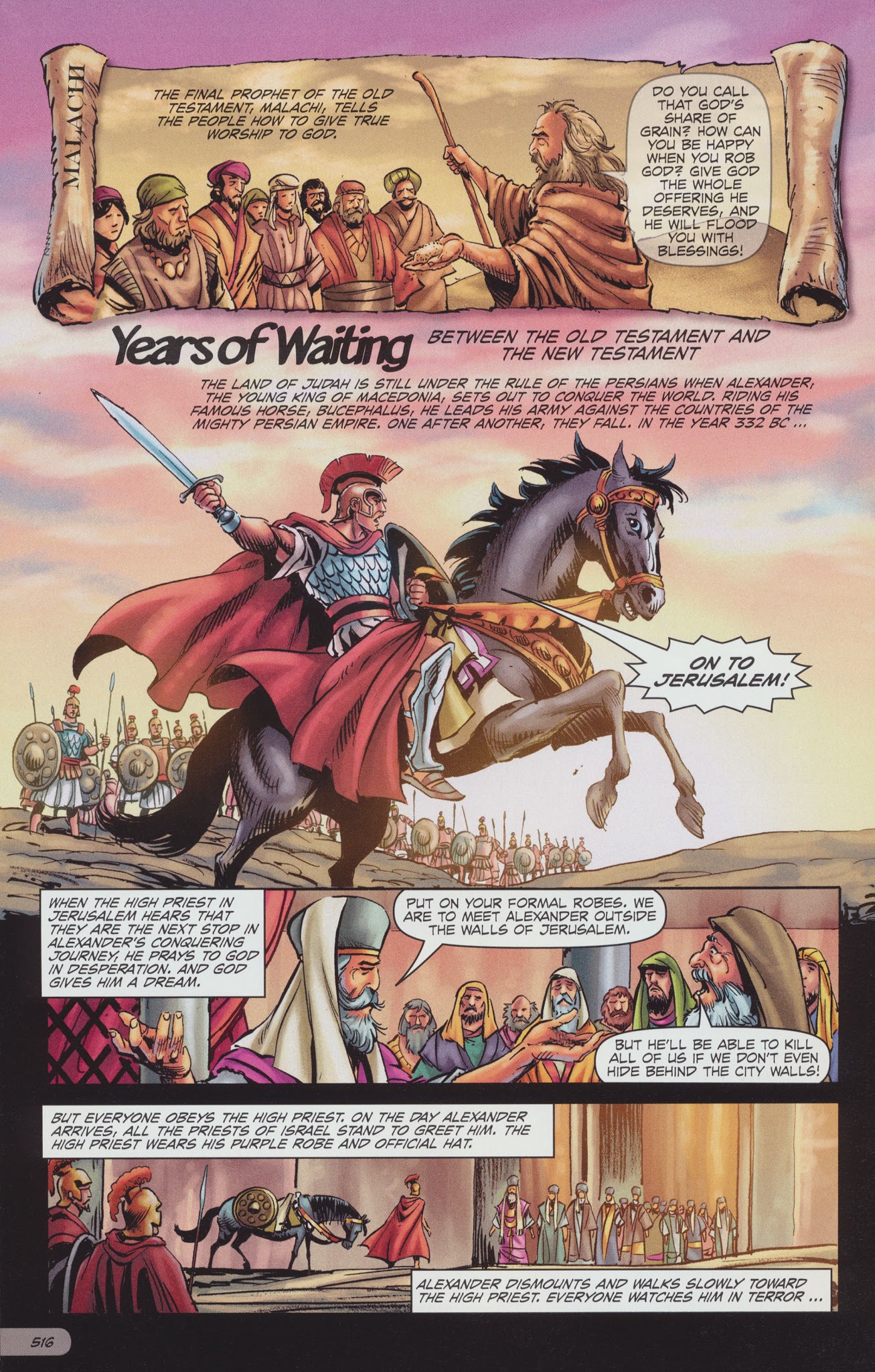 Read online The Action Bible comic -  Issue # TPB 2 - 139