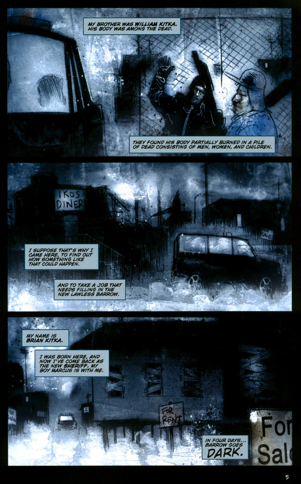 Read online 30 Days of Night: Return to Barrow comic -  Issue #1 - 7