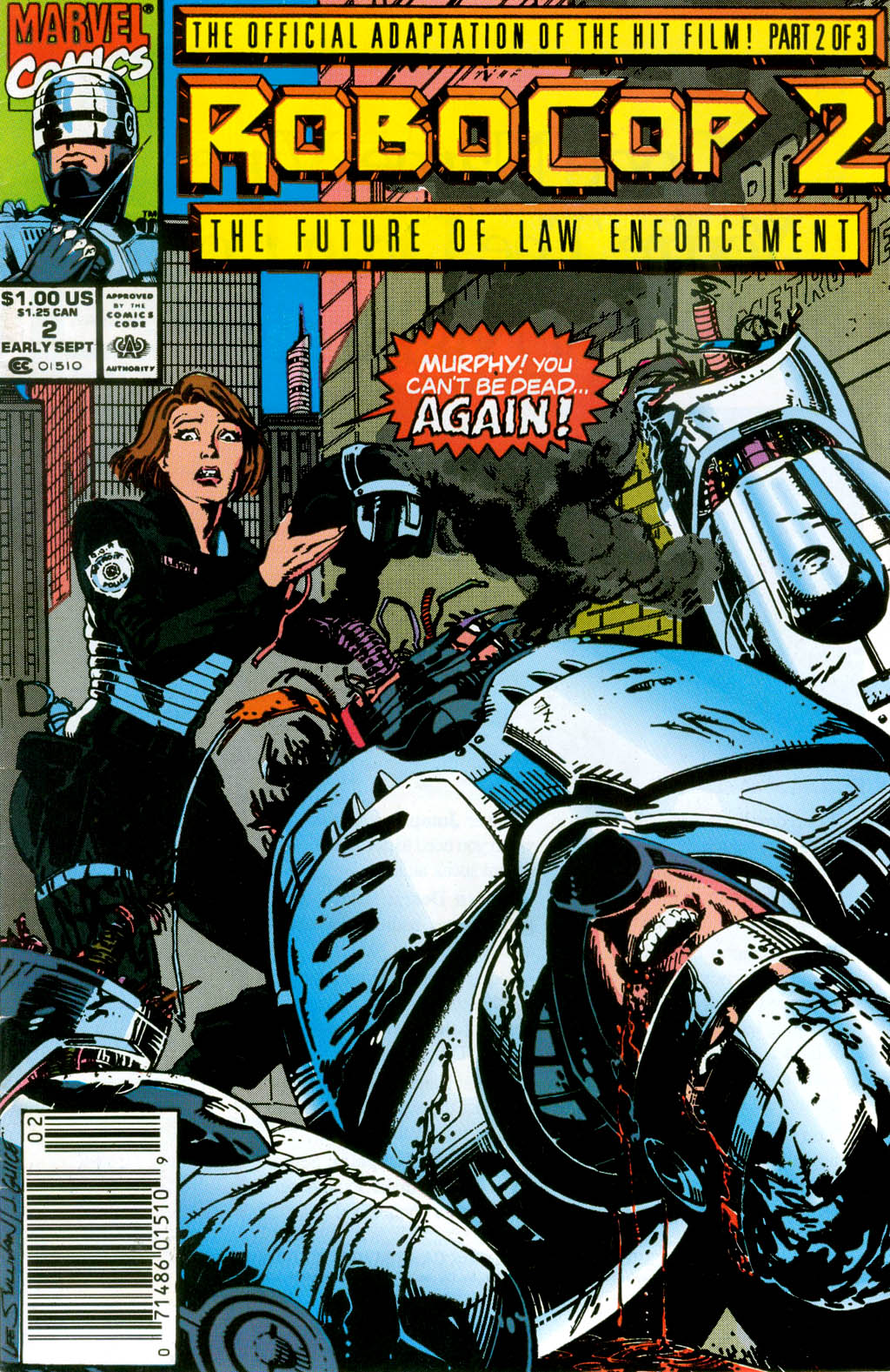 Read online RoboCop 2 comic -  Issue #2 - 1
