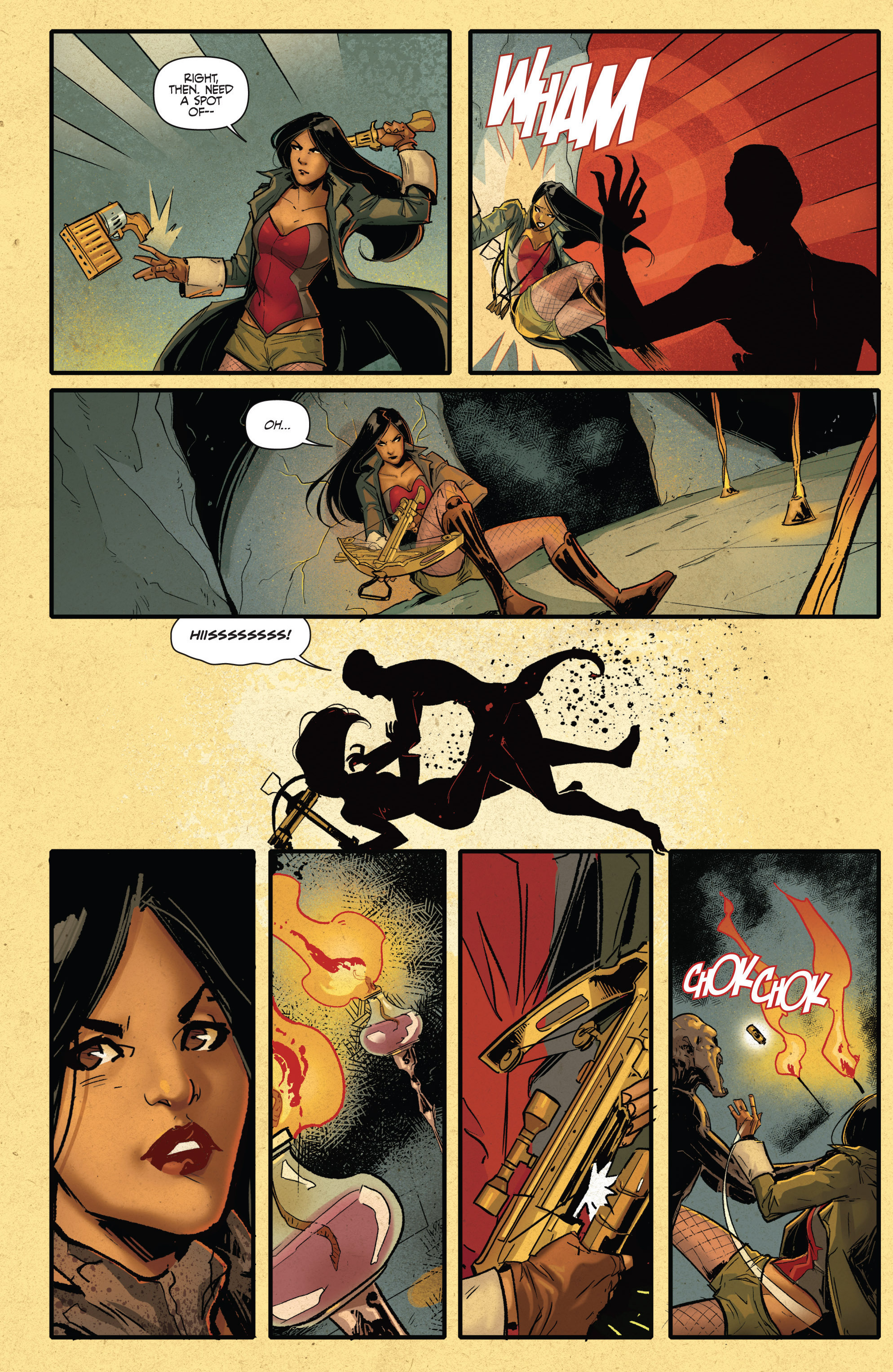 Read online Van Helsing vs The Mummy of Amun-Ra comic -  Issue #5 - 13