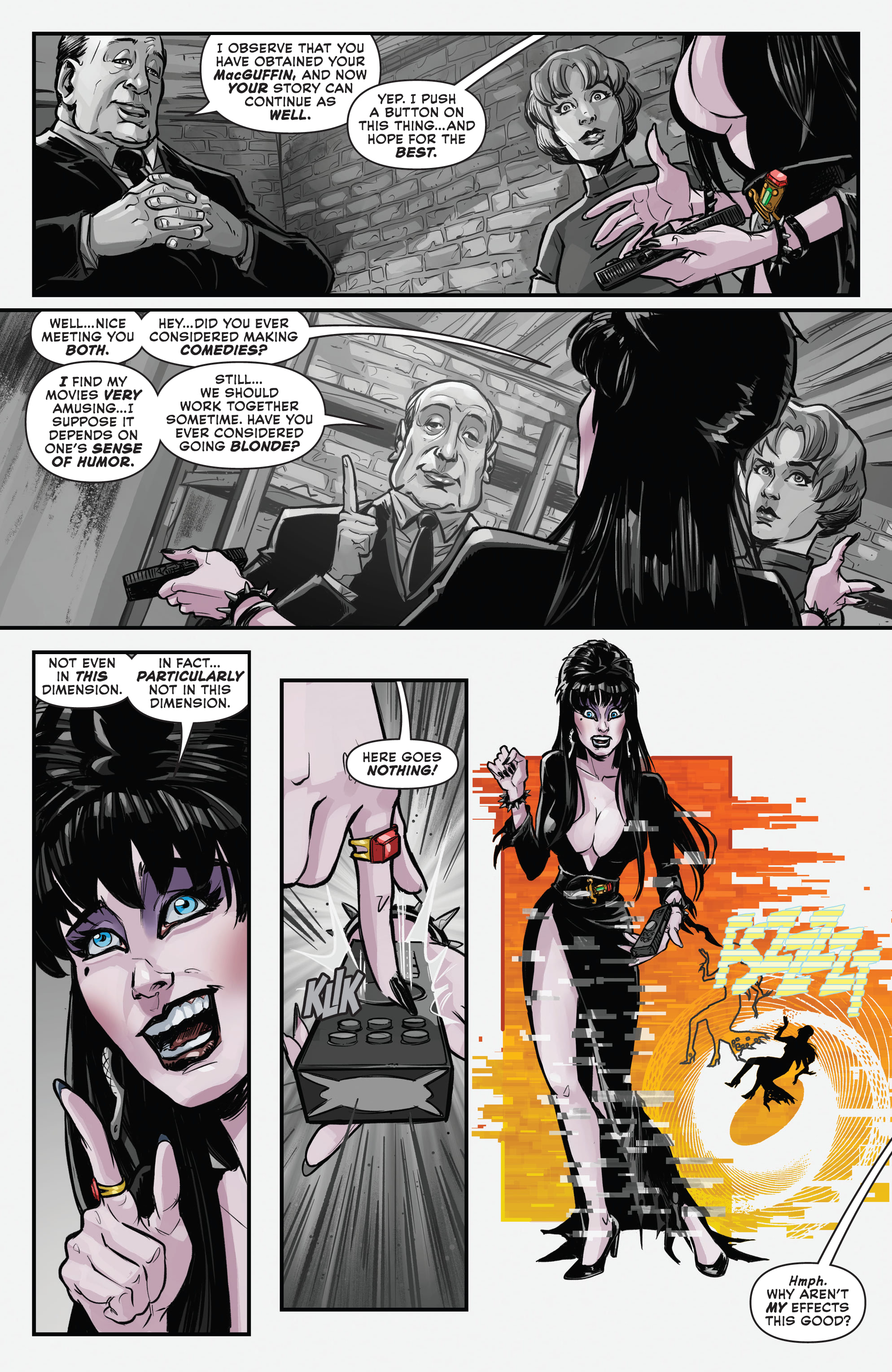 Read online Elvira in Horrorland comic -  Issue #1 - 24