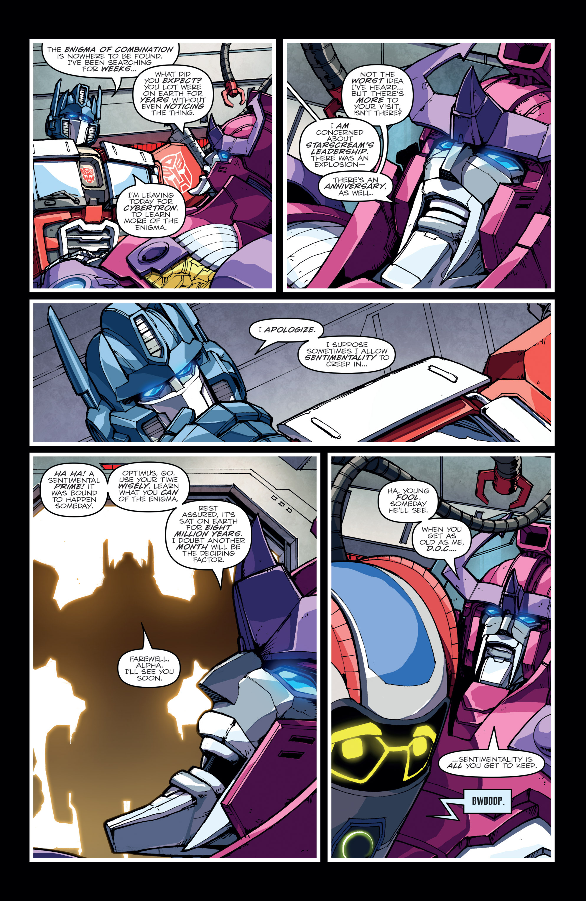 Read online The Transformers (2014) comic -  Issue #35 - 16