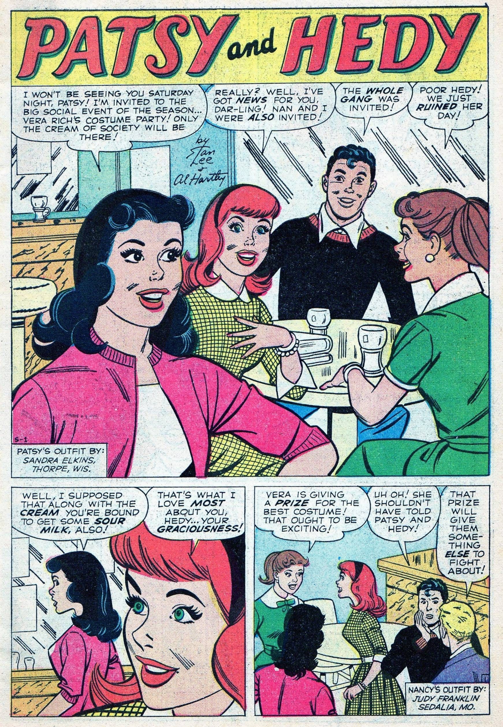 Read online Patsy and Hedy comic -  Issue #59 - 3