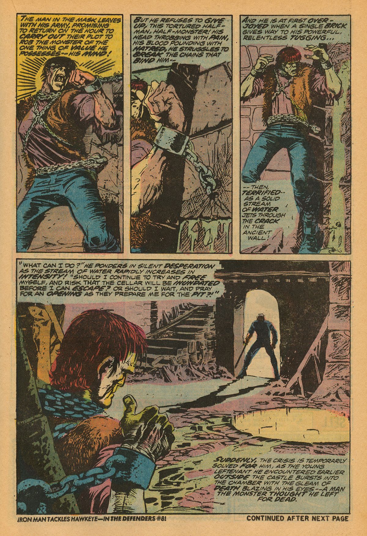 Read online Frankenstein (1973) comic -  Issue #6 - 16