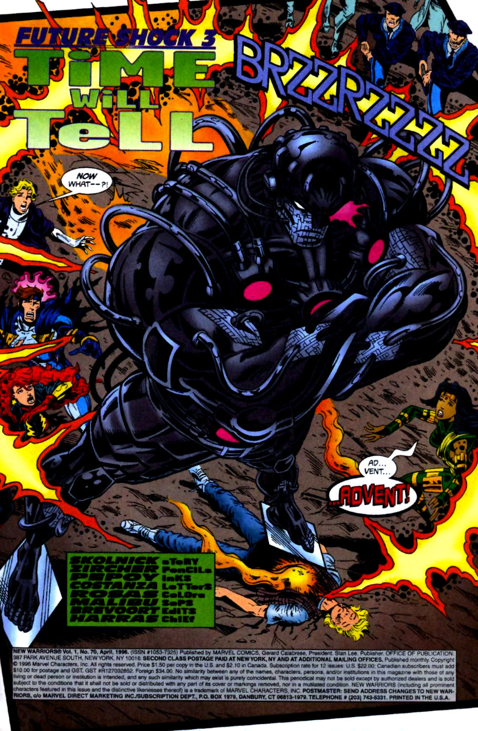 The New Warriors Issue #70 #74 - English 4