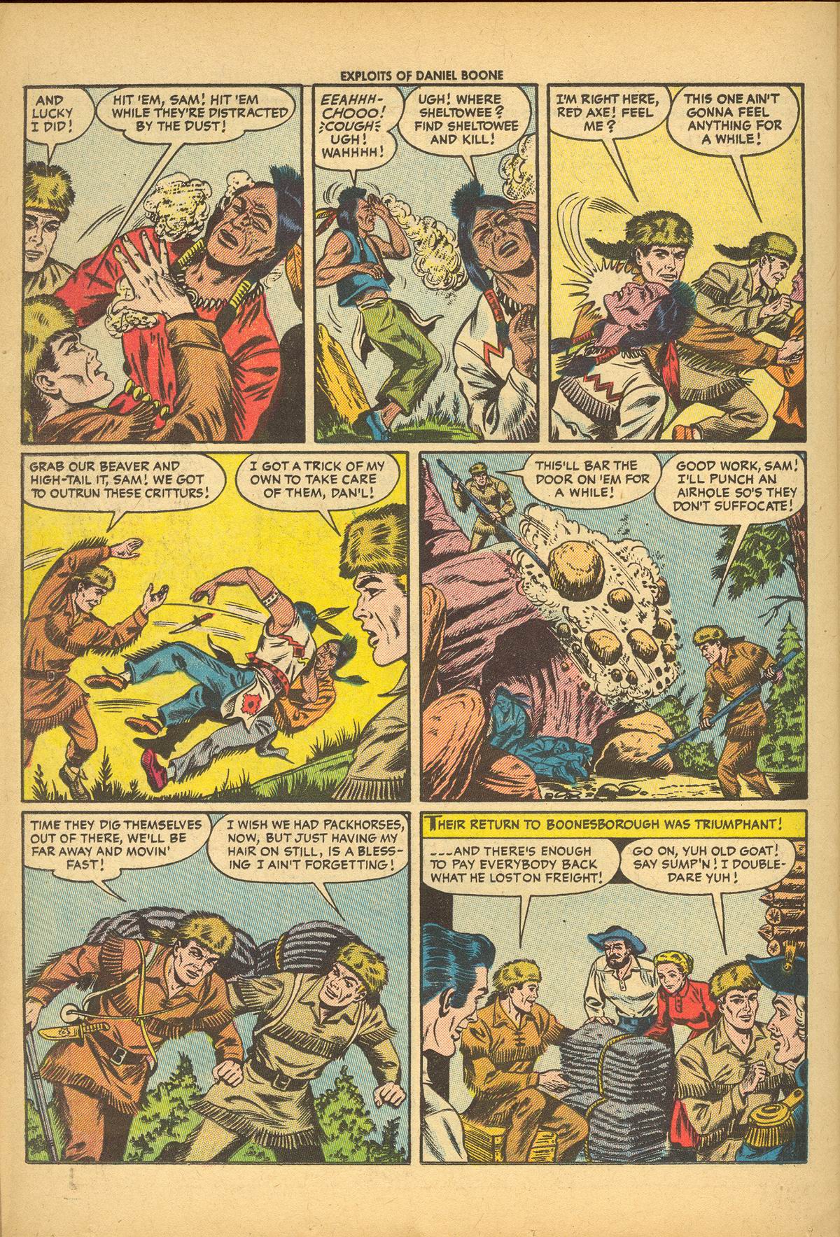 Read online Exploits of Daniel Boone comic -  Issue #3 - 26