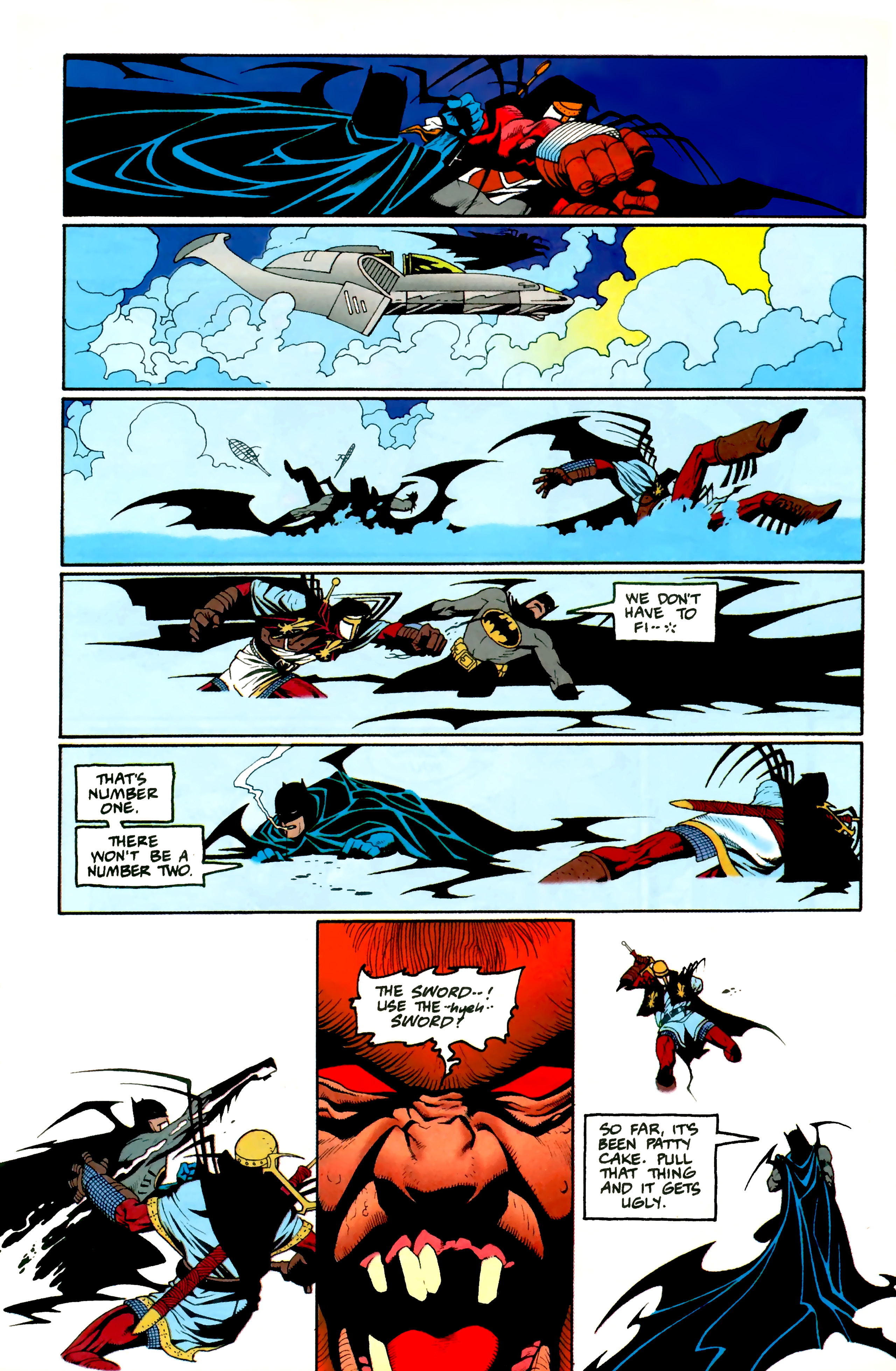 Read online Batman: Sword of Azrael comic -  Issue #2 - 12