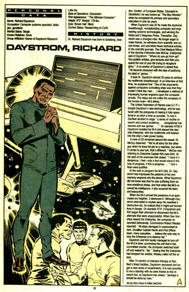Read online Who's Who in Star Trek comic -  Issue #1 - 14